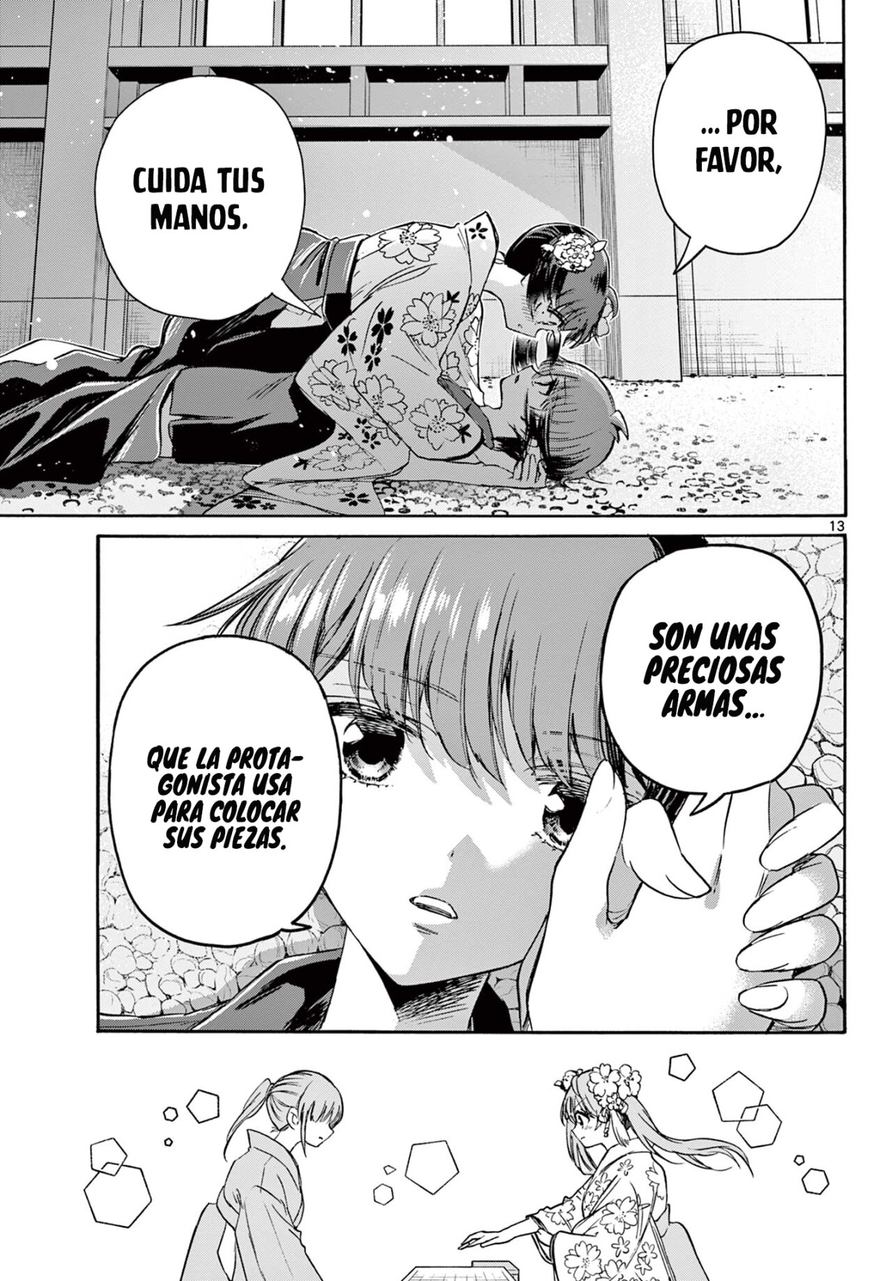 Mikadono Sanshimai wa Angai, Choroi Capitulo 46: Una protagonista página 14
