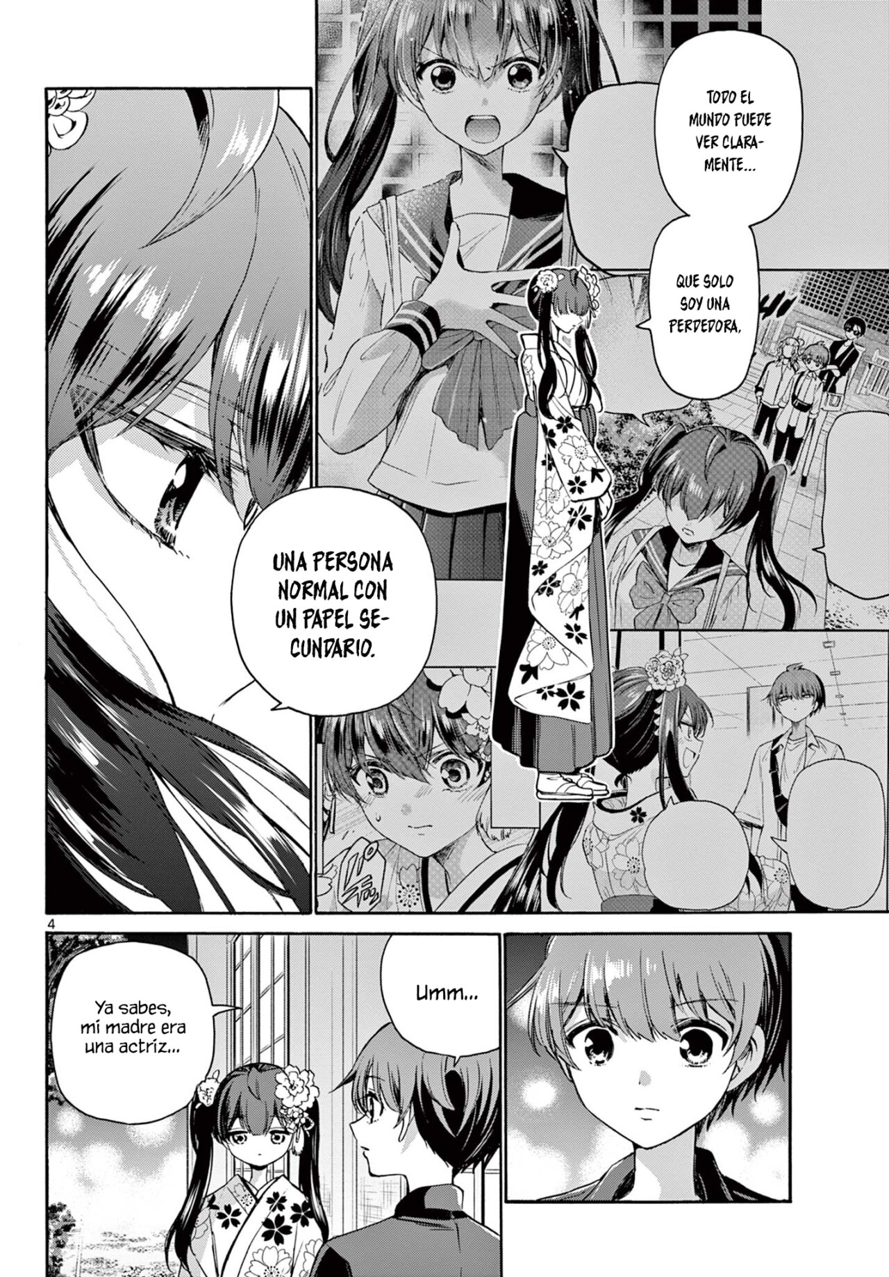 Mikadono Sanshimai wa Angai, Choroi Capitulo 46: Una protagonista página 5