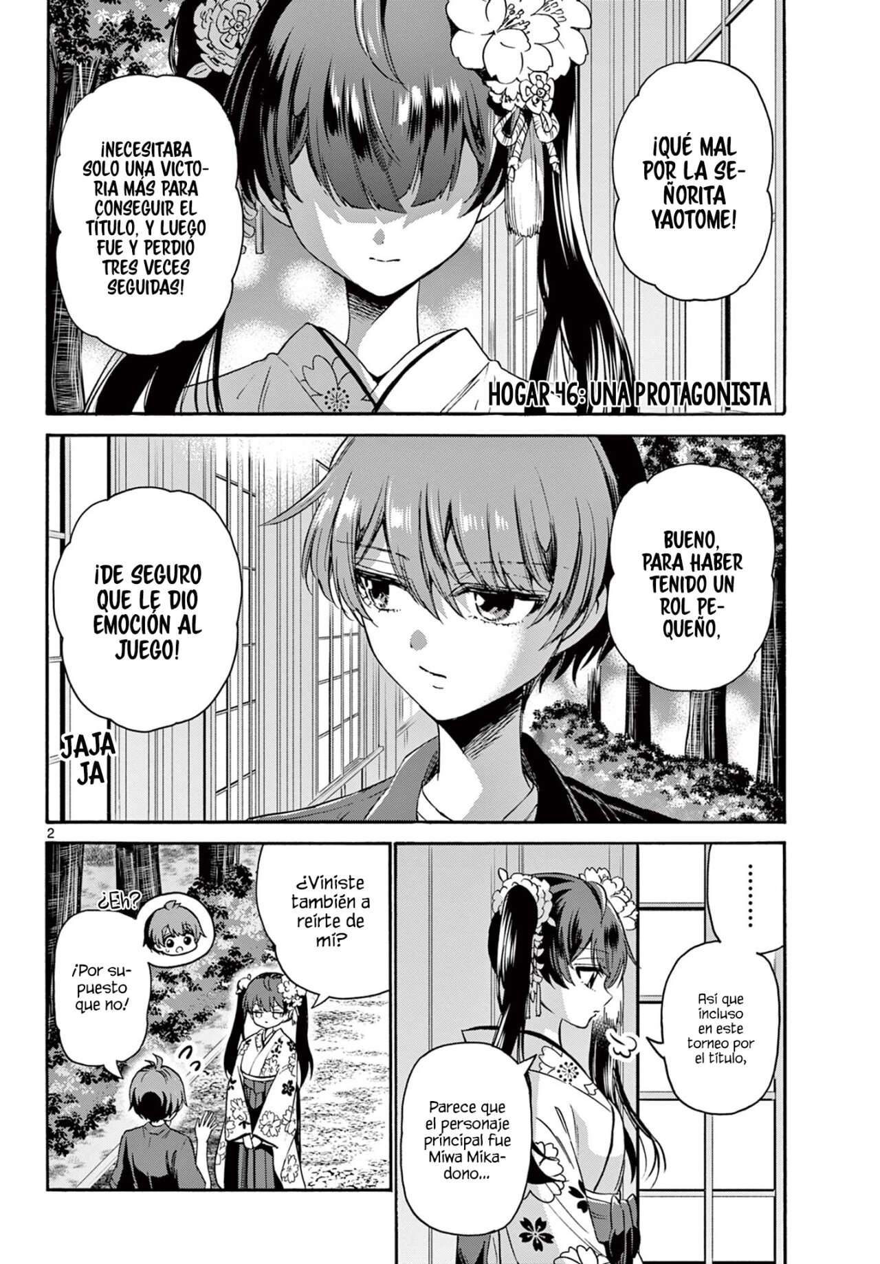Mikadono Sanshimai wa Angai, Choroi Capitulo 46 página 3