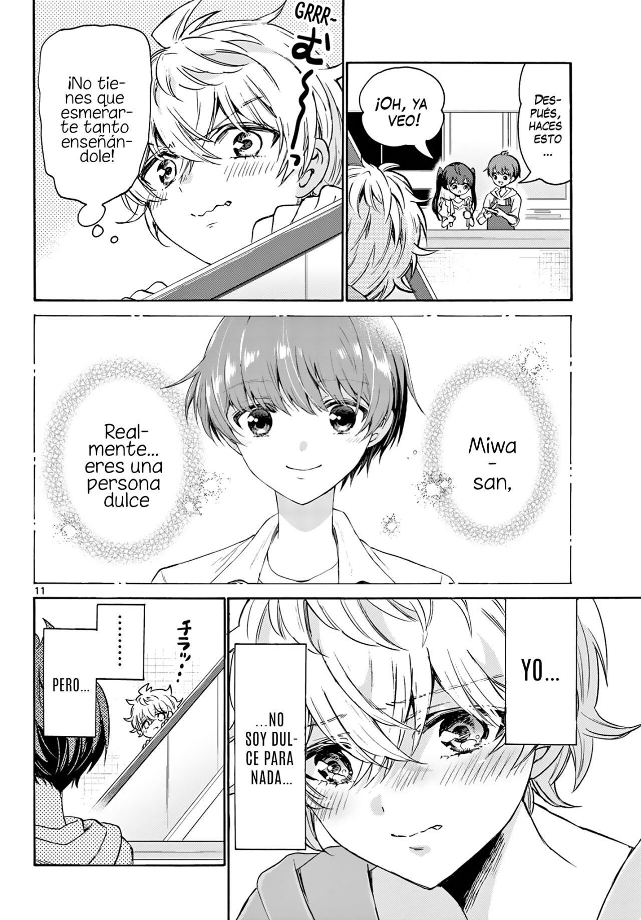 Mikadono Sanshimai wa Angai, Choroi Capitulo 47: Diferente de lo normal página 12