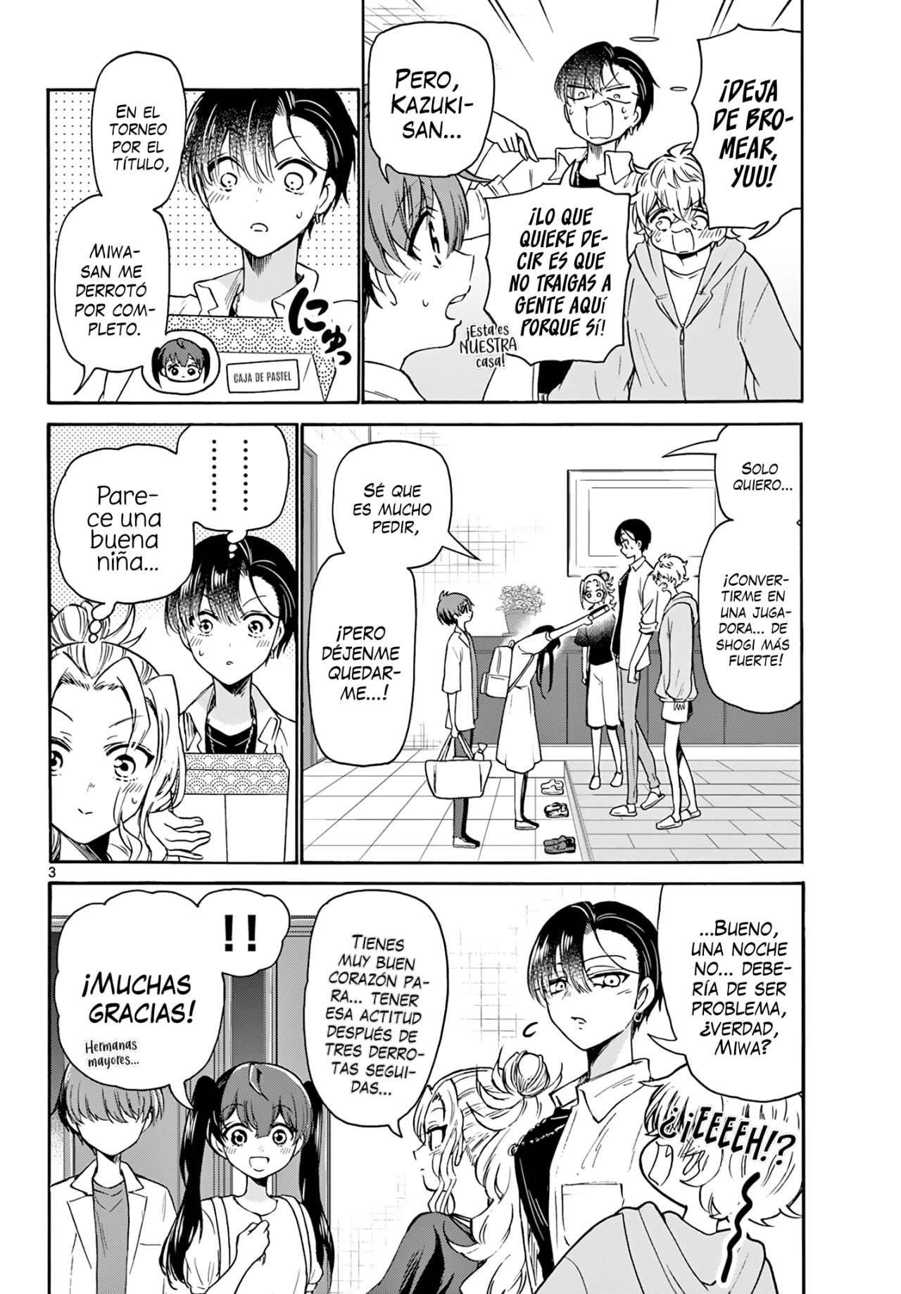 Mikadono Sanshimai wa Angai, Choroi Capitulo 47 página 4