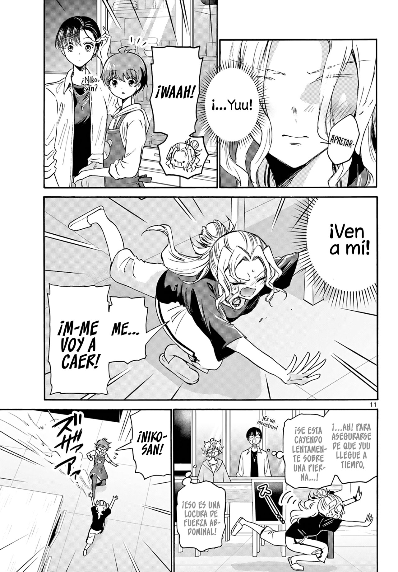 Mikadono Sanshimai wa Angai, Choroi Capitulo 48: Los errores de la genios página 12