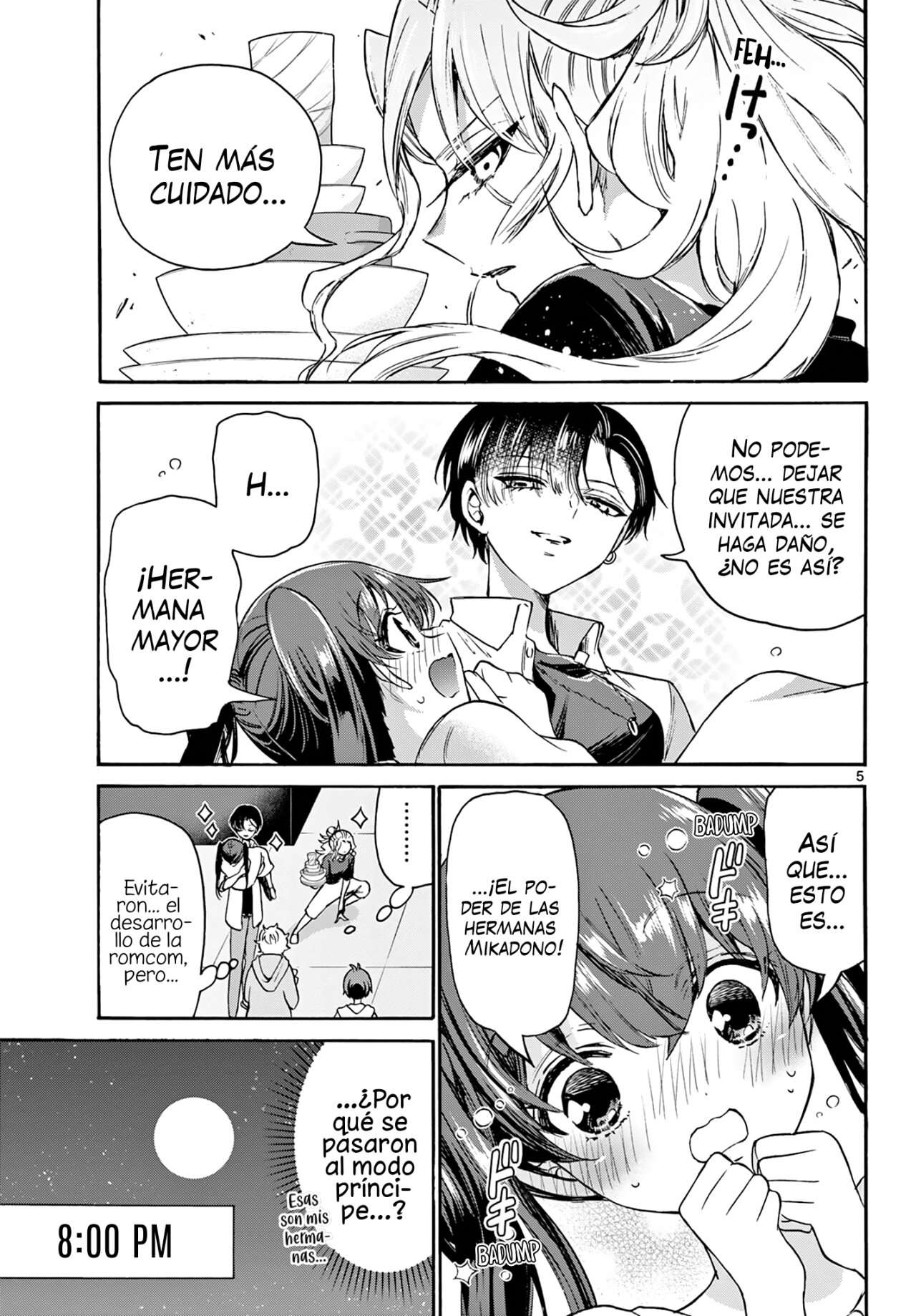 Mikadono Sanshimai wa Angai, Choroi Capitulo 48 página 6