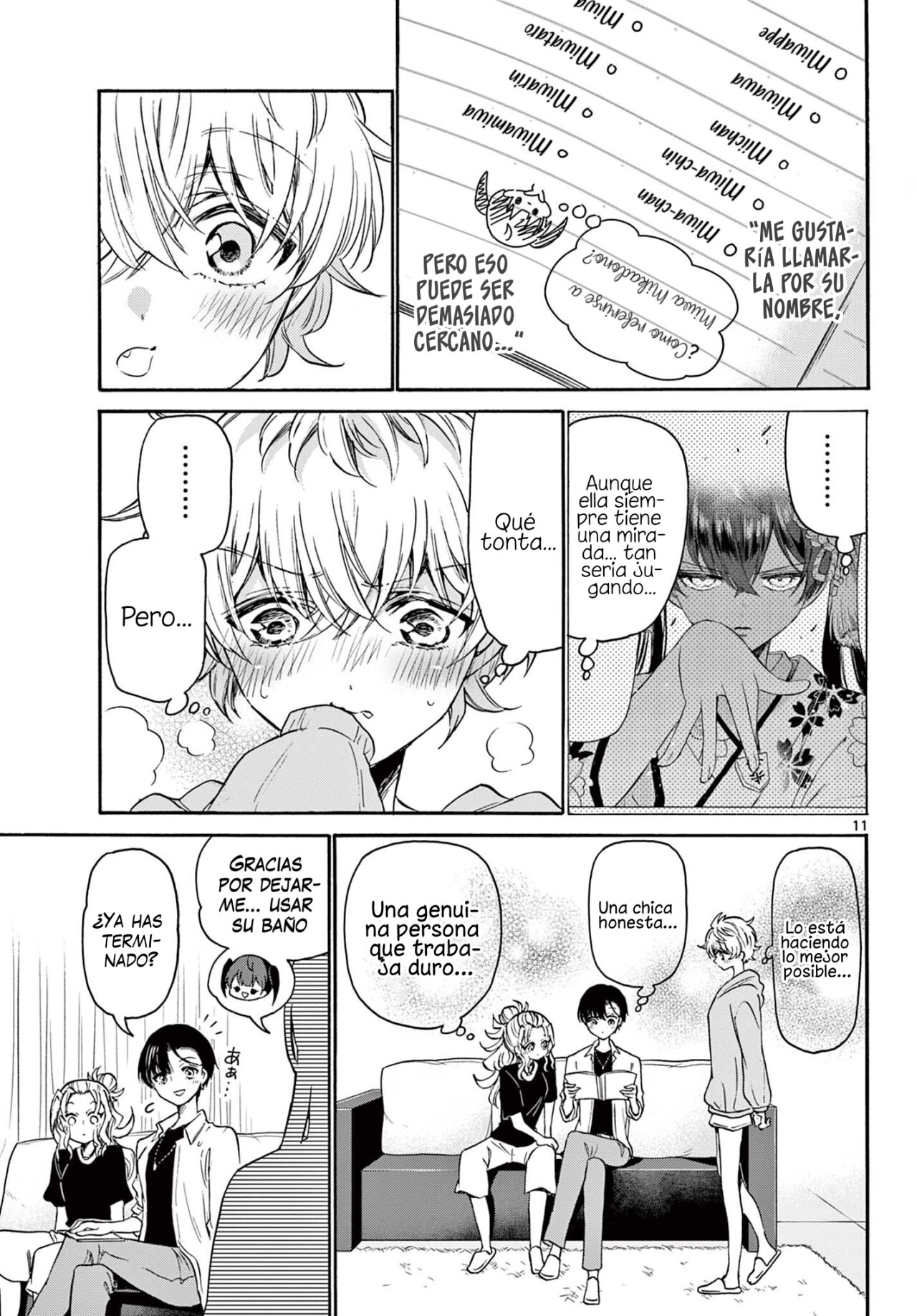 Mikadono Sanshimai wa Angai, Choroi Capitulo 49: Ese tipo técnica asesina página 12