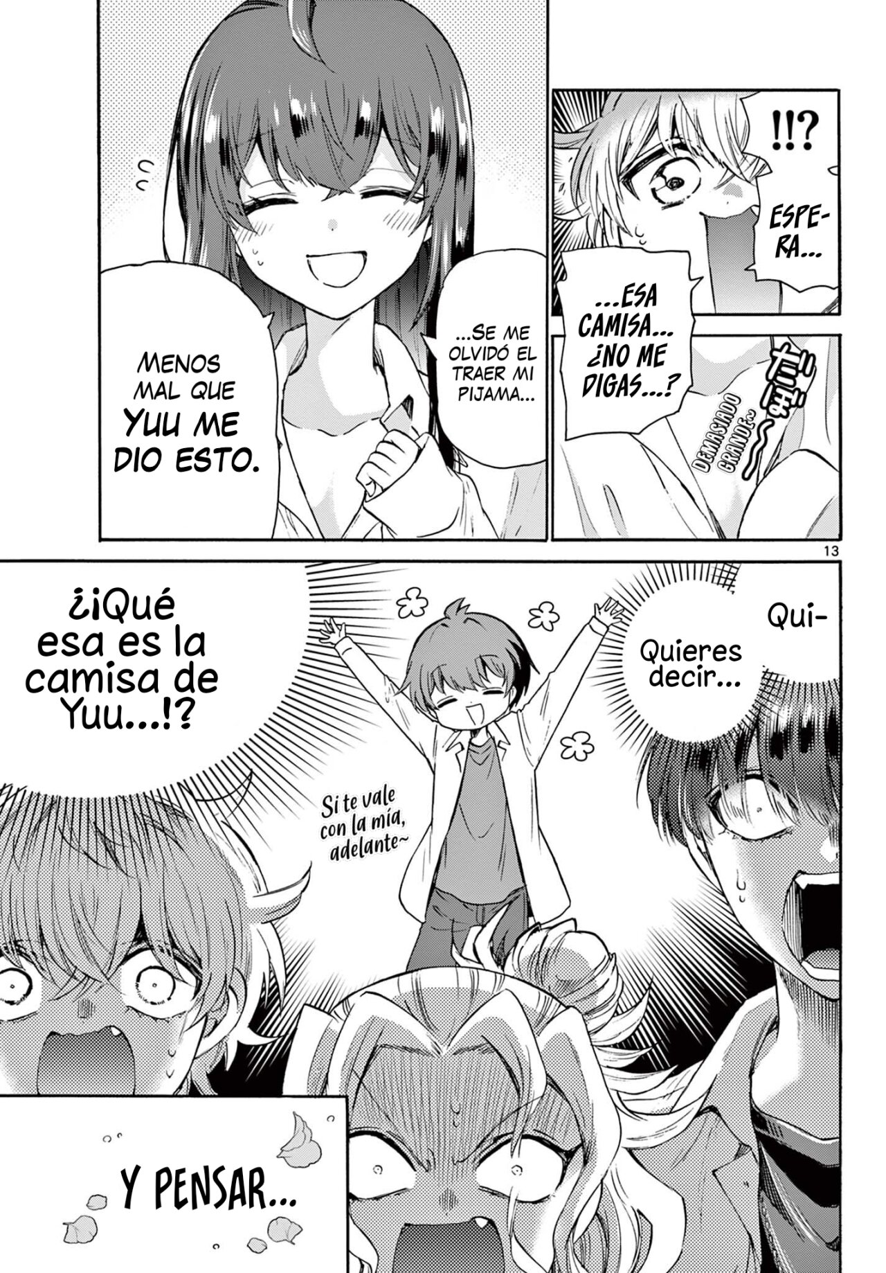 Mikadono Sanshimai wa Angai, Choroi Capitulo 49: Ese tipo técnica asesina página 14