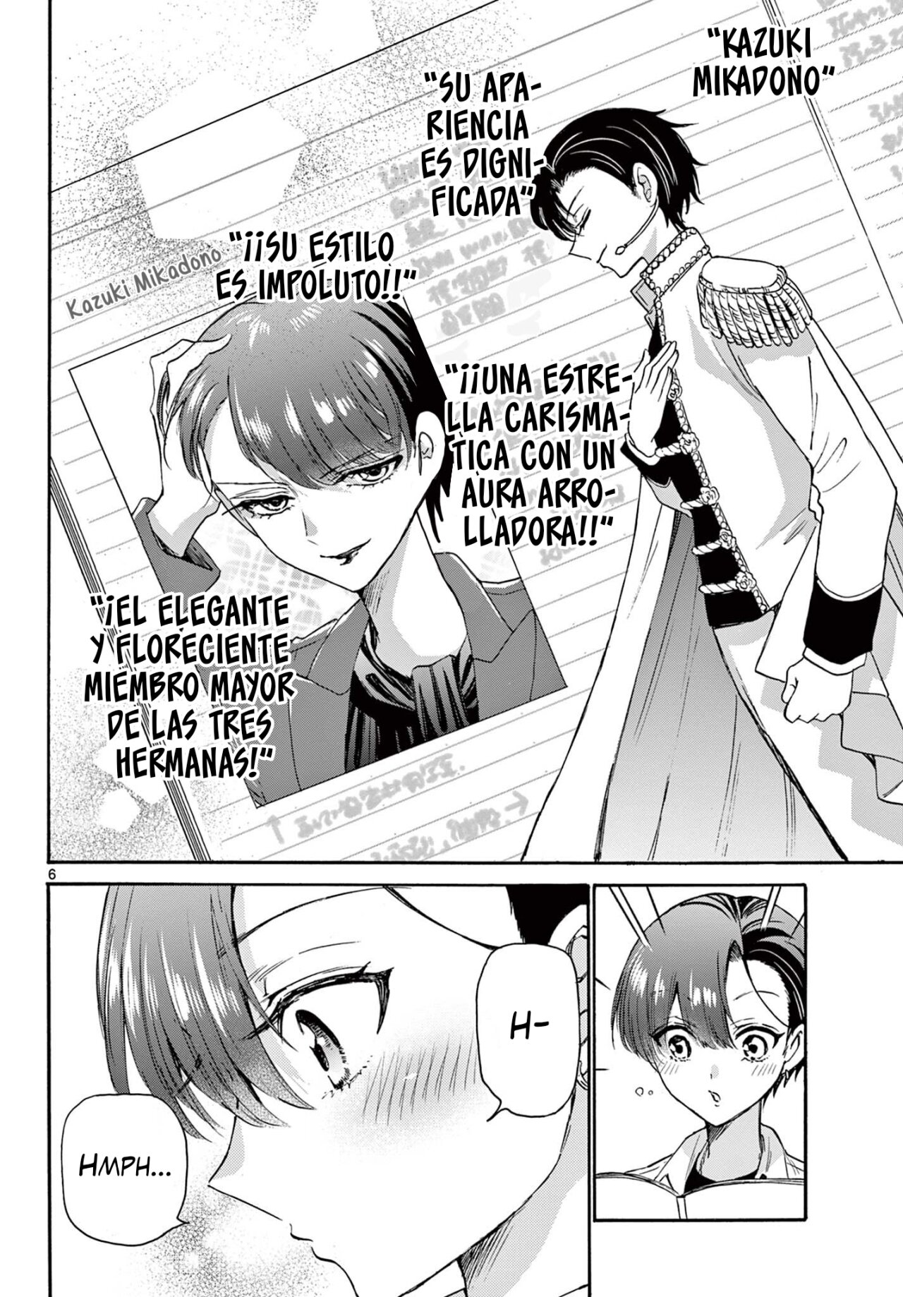 Mikadono Sanshimai wa Angai, Choroi Capitulo 49: Ese tipo técnica asesina página 7