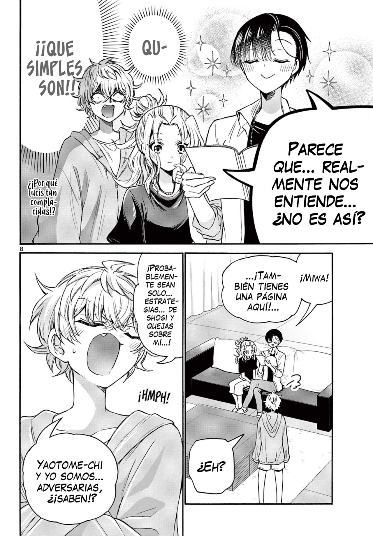 Mikadono Sanshimai wa Angai, Choroi Capitulo 49: Ese tipo técnica asesina página 9