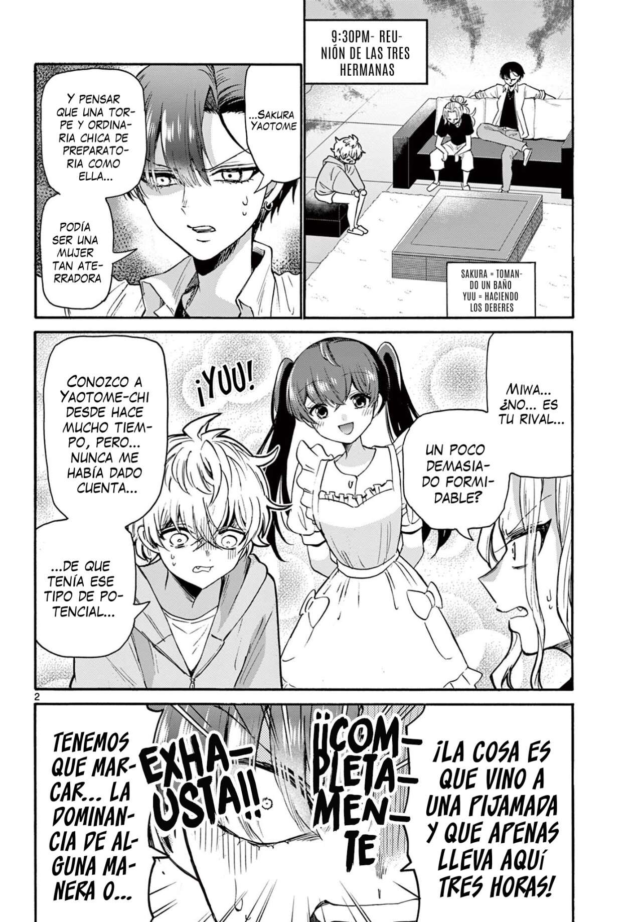 Mikadono Sanshimai wa Angai, Choroi Capitulo 49 página 3