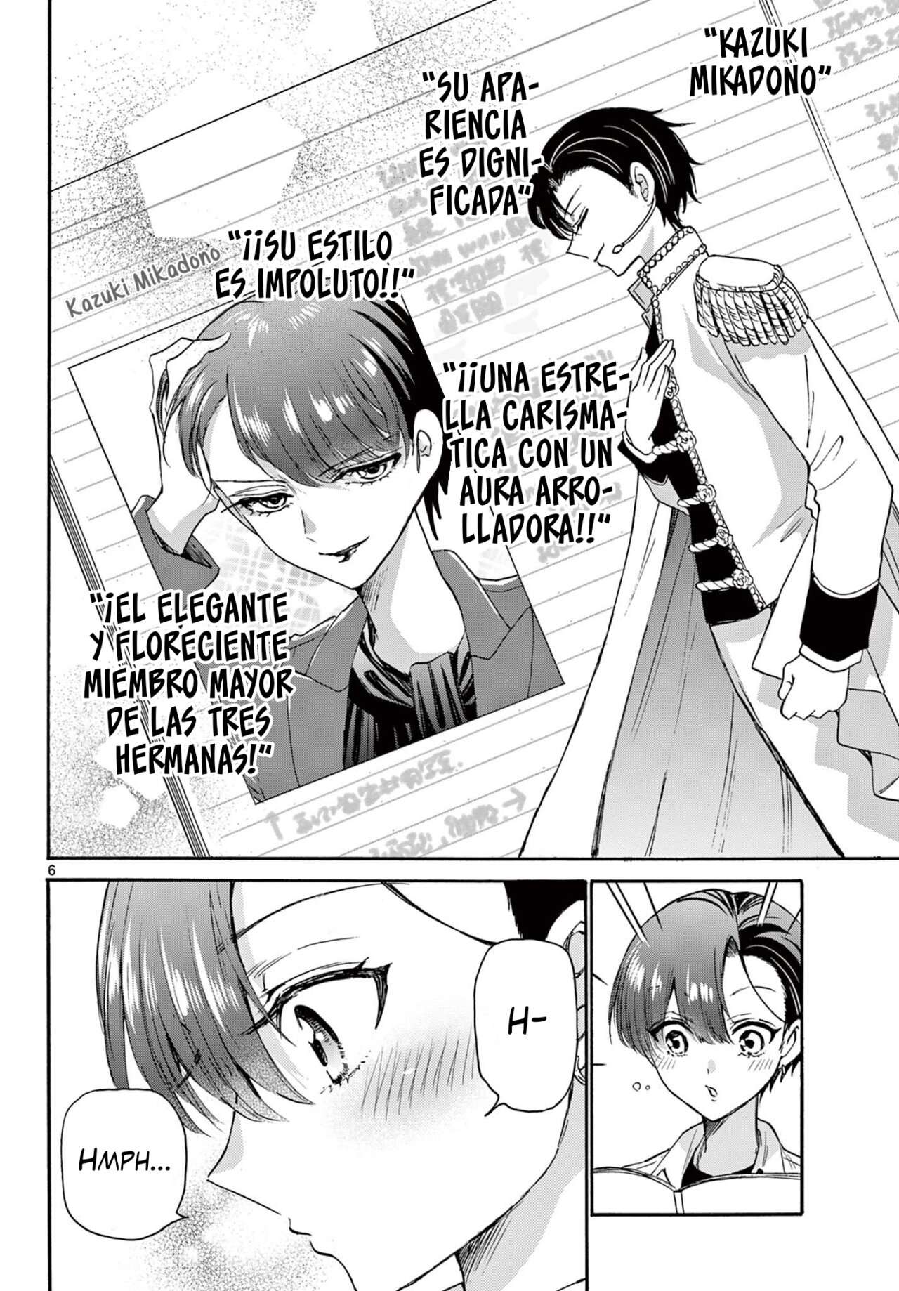 Mikadono Sanshimai wa Angai, Choroi Capitulo 49 página 7