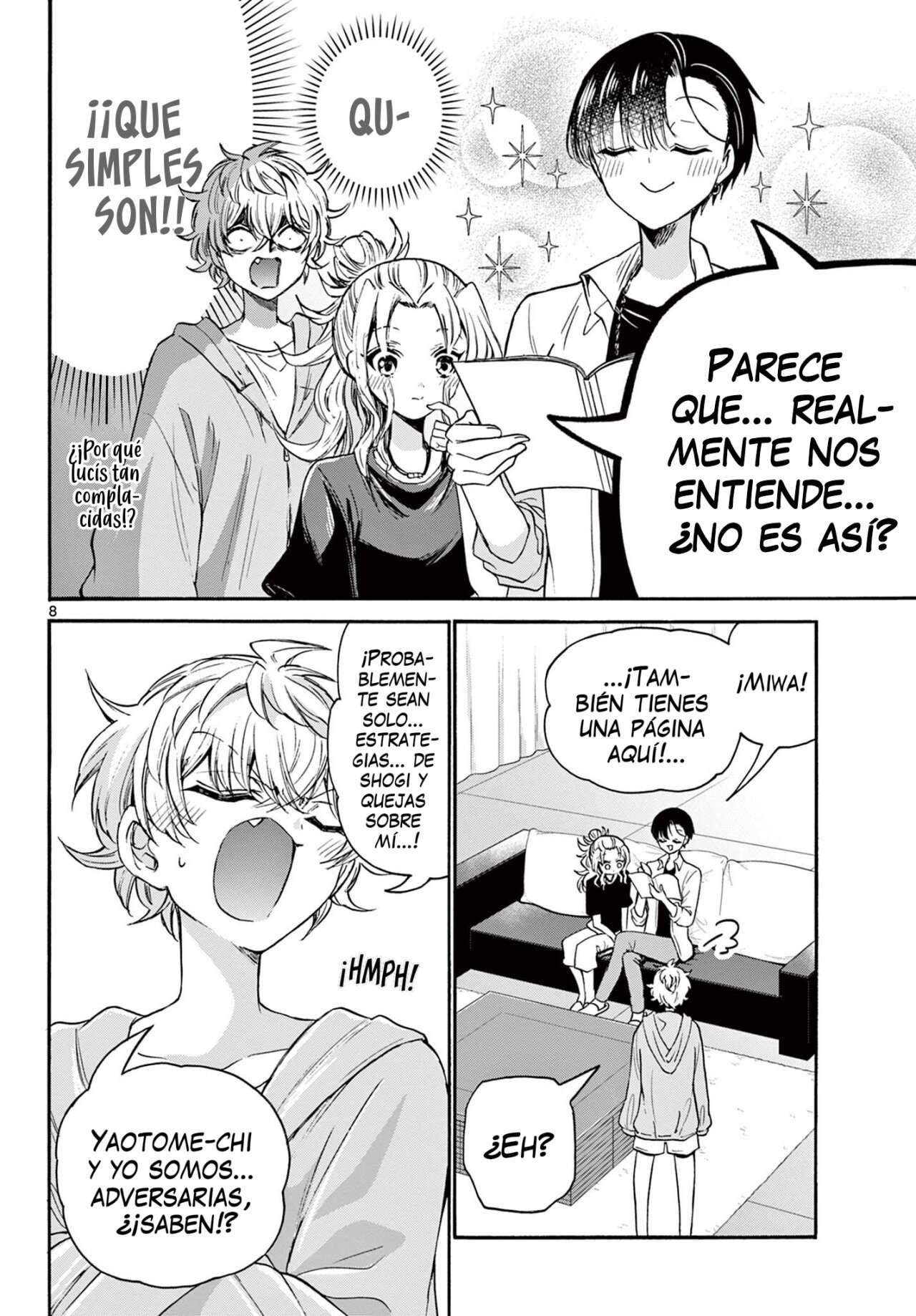 Mikadono Sanshimai wa Angai, Choroi Capitulo 49 página 9