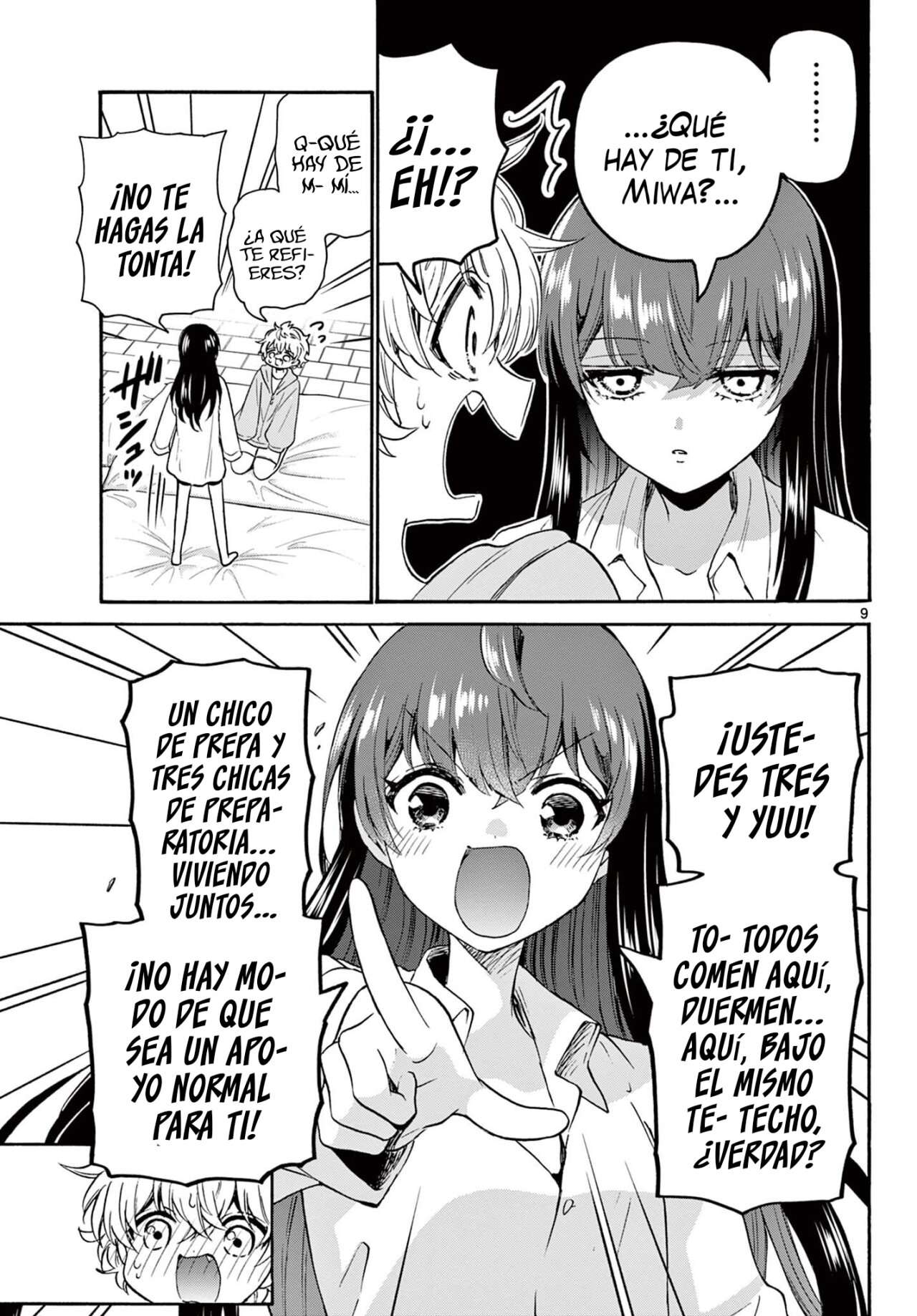 Mikadono Sanshimai wa Angai, Choroi Capitulo 50 página 10