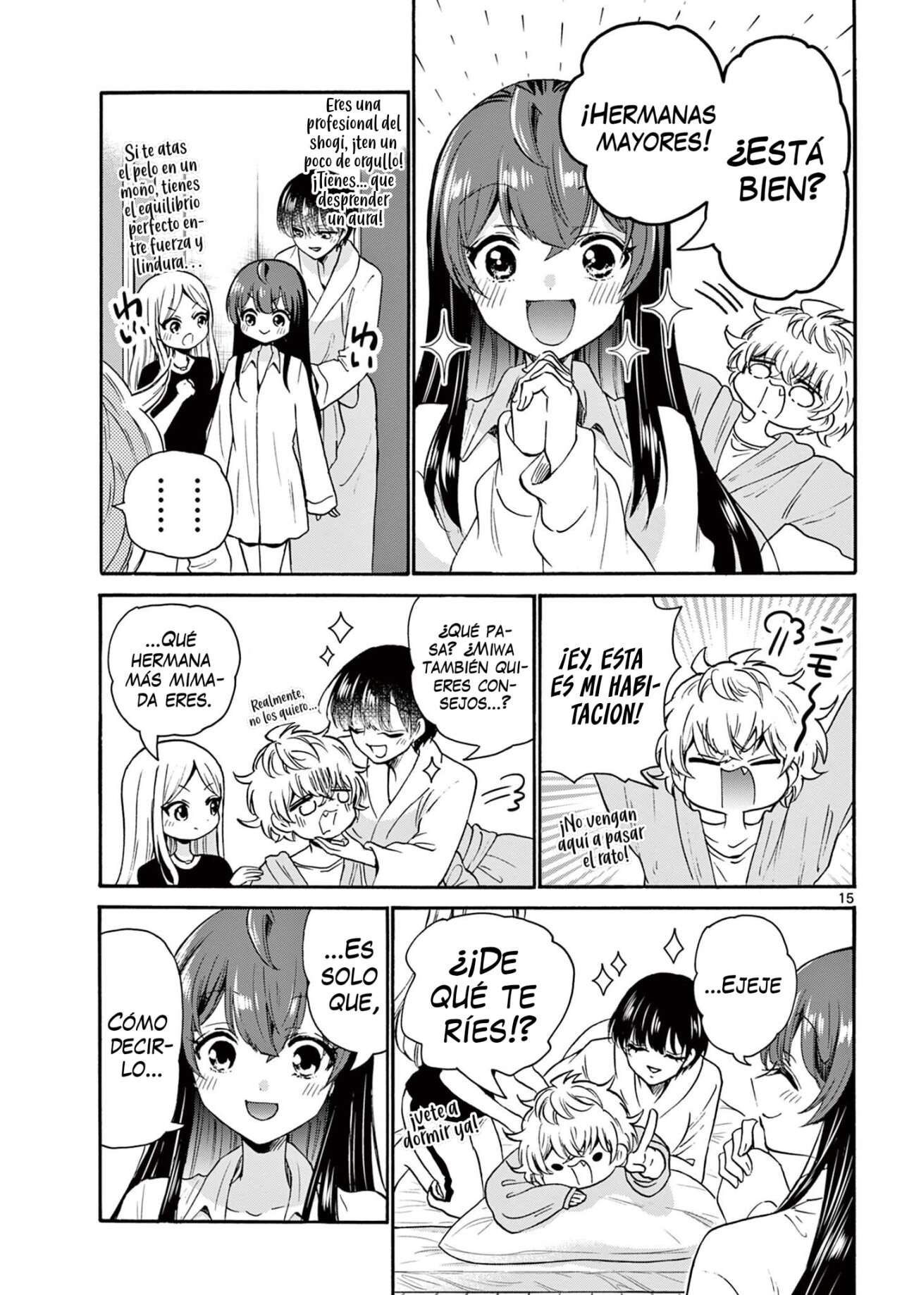 Mikadono Sanshimai wa Angai, Choroi Capitulo 50 página 16