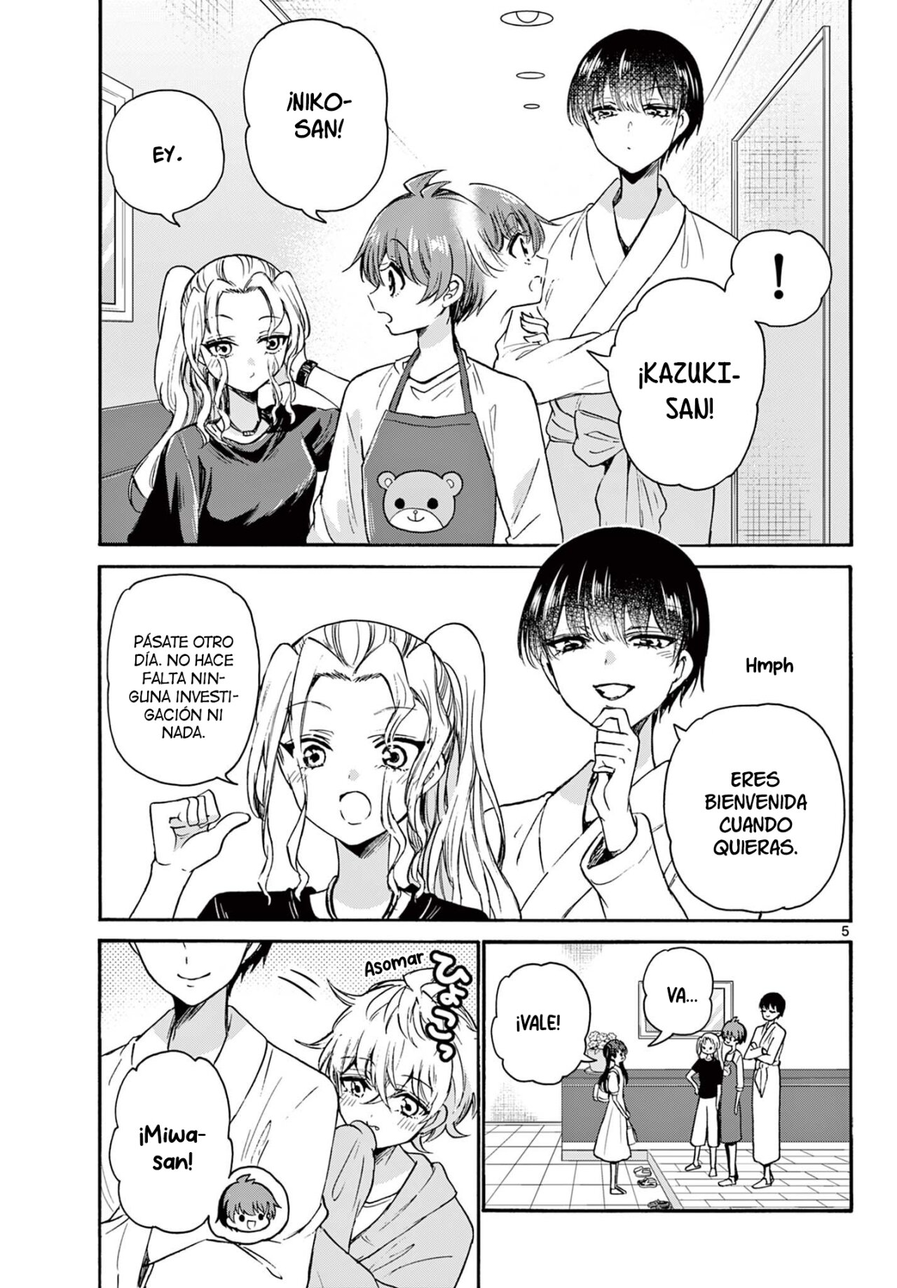 Mikadono Sanshimai wa Angai, Choroi Capitulo 51: El secreto de la fuerza página 6