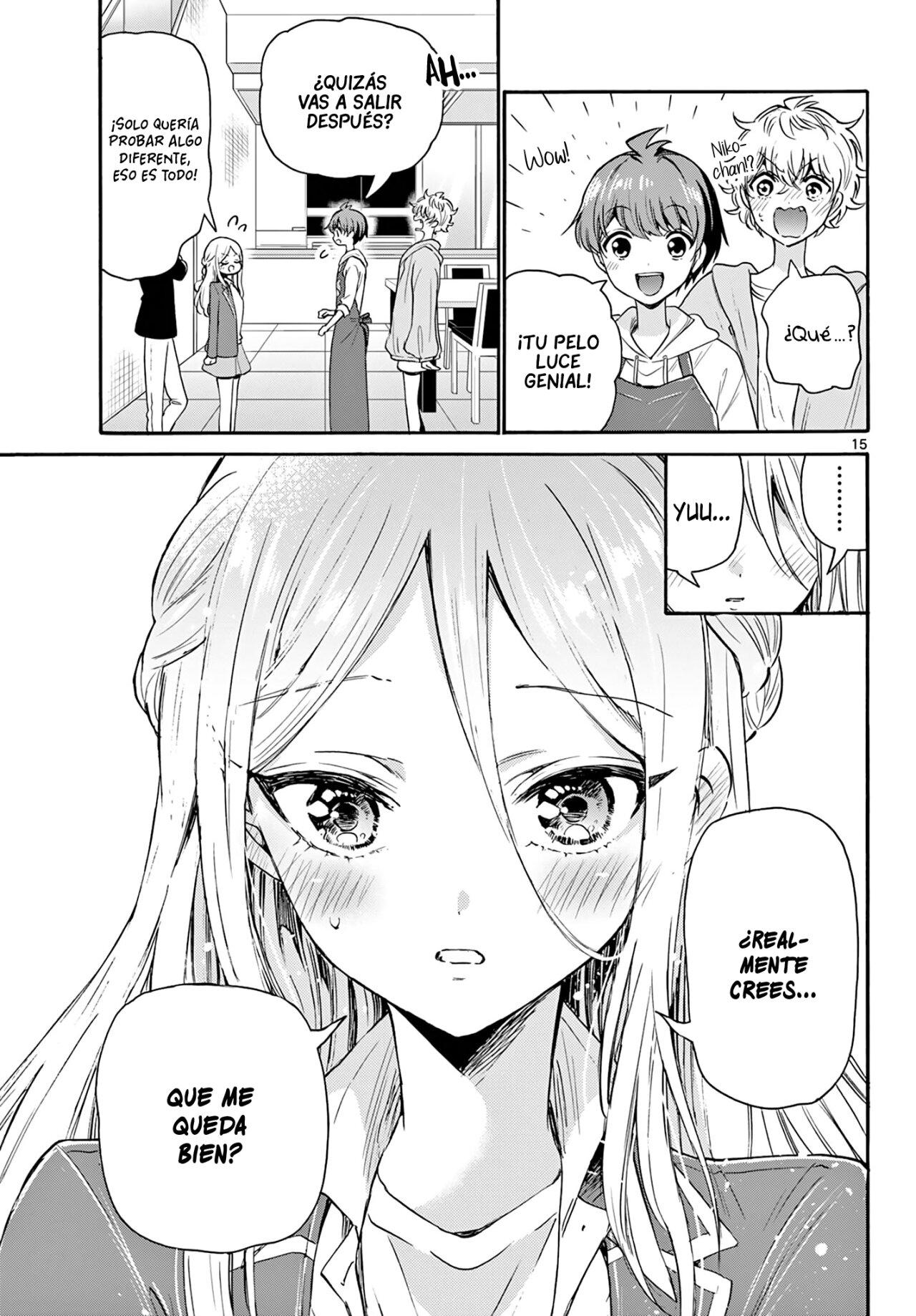 Mikadono Sanshimai wa Angai, Choroi Capitulo 52: ¿Crees qué está bien? página 16