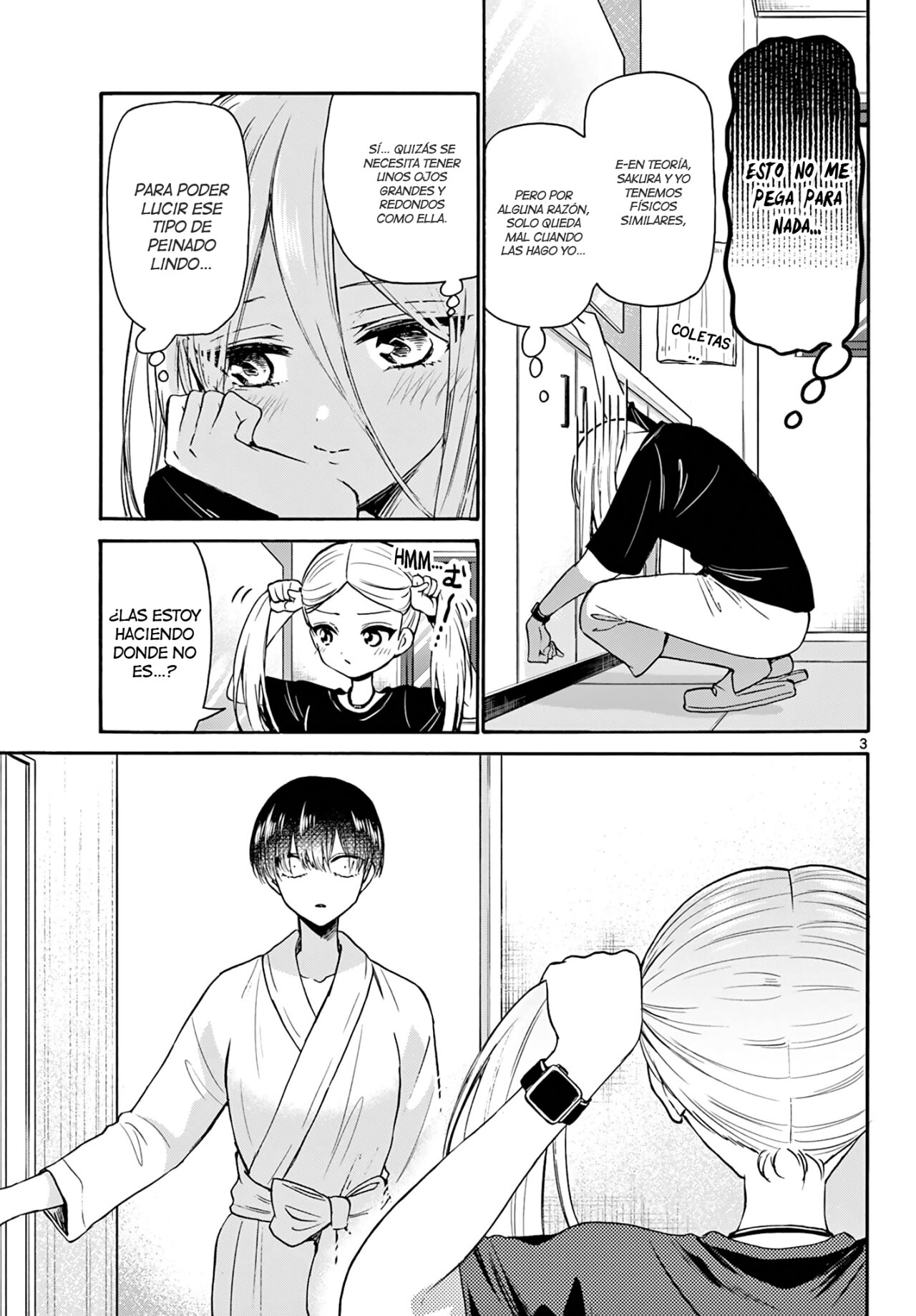 Mikadono Sanshimai wa Angai, Choroi Capitulo 52: ¿Crees qué está bien? página 4