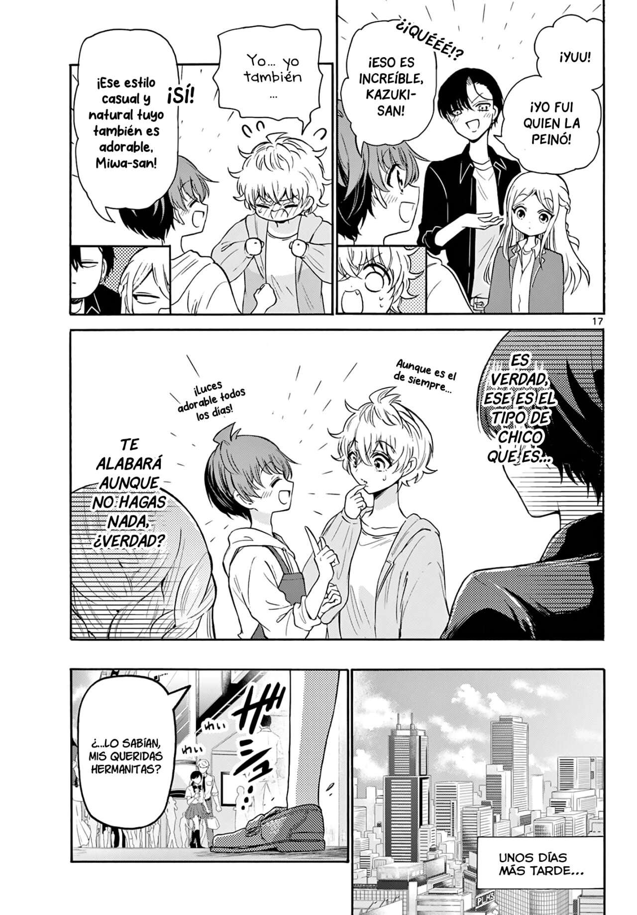 Mikadono Sanshimai wa Angai, Choroi Capitulo 52 página 18