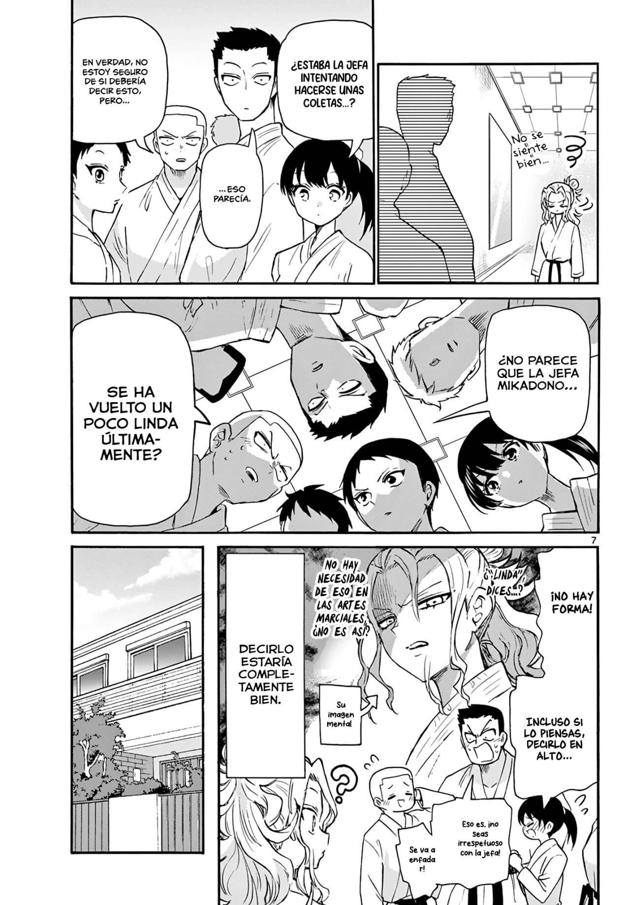 Mikadono Sanshimai wa Angai, Choroi Capitulo 52 página 8