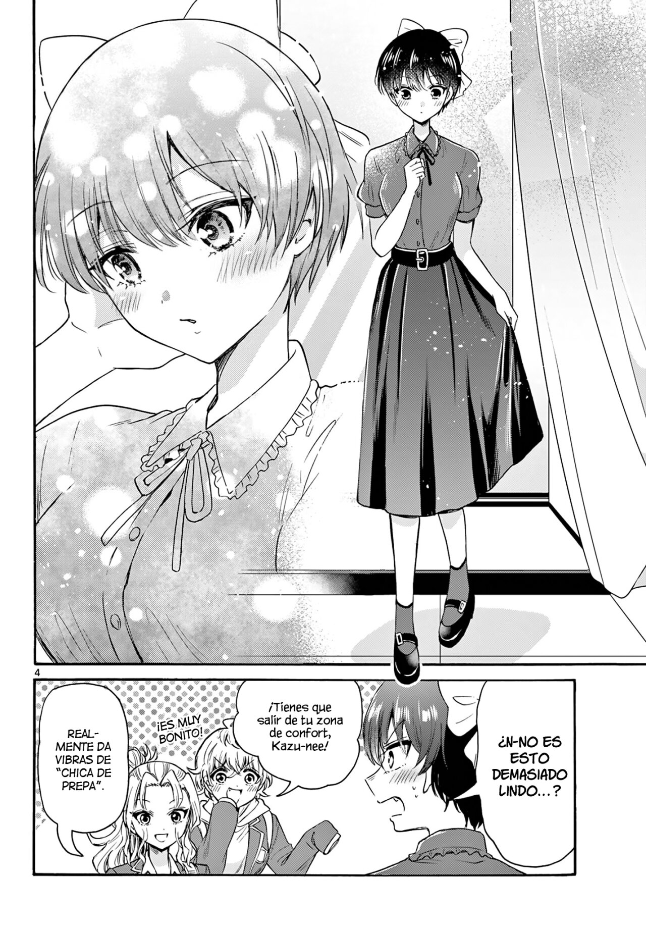 Mikadono Sanshimai wa Angai, Choroi Capitulo 53: "Tarde" está bien página 5