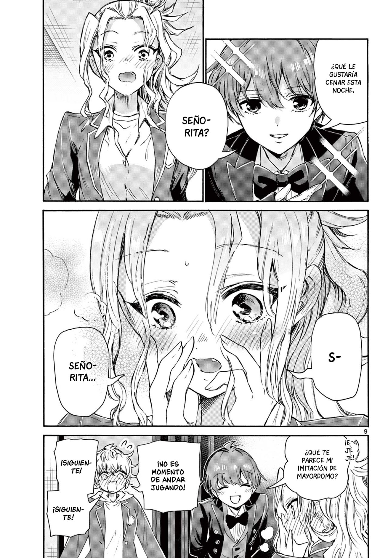 Mikadono Sanshimai wa Angai, Choroi Capitulo 54: Te apoyaremos página 10