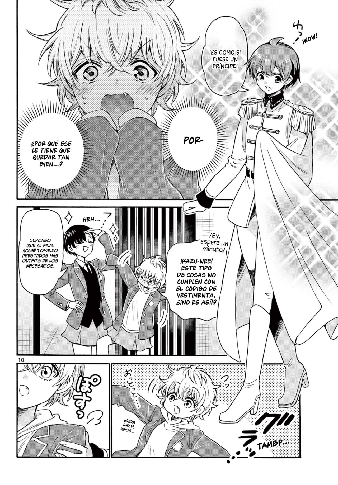Mikadono Sanshimai wa Angai, Choroi Capitulo 54: Te apoyaremos página 11