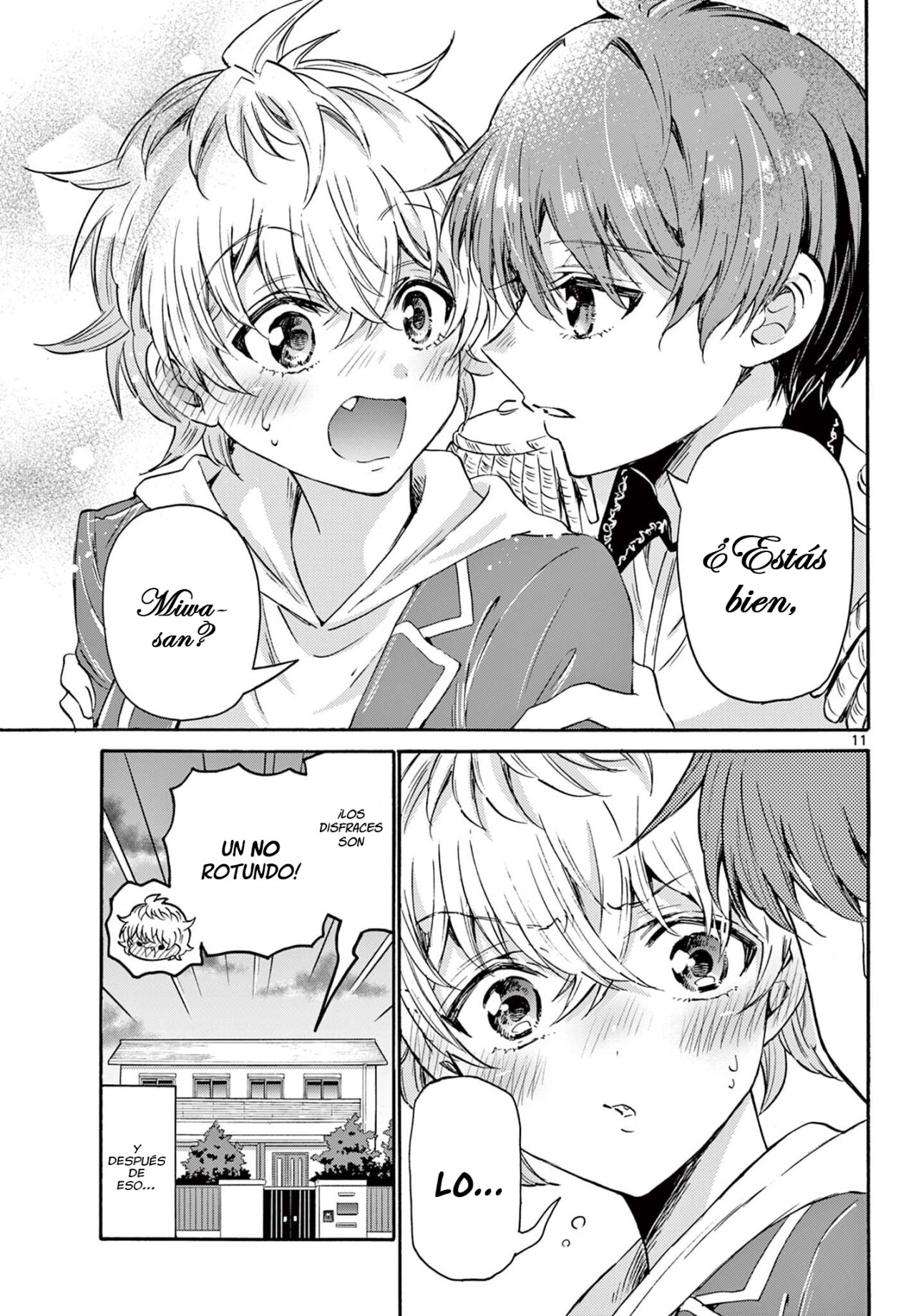 Mikadono Sanshimai wa Angai, Choroi Capitulo 54: Te apoyaremos página 12
