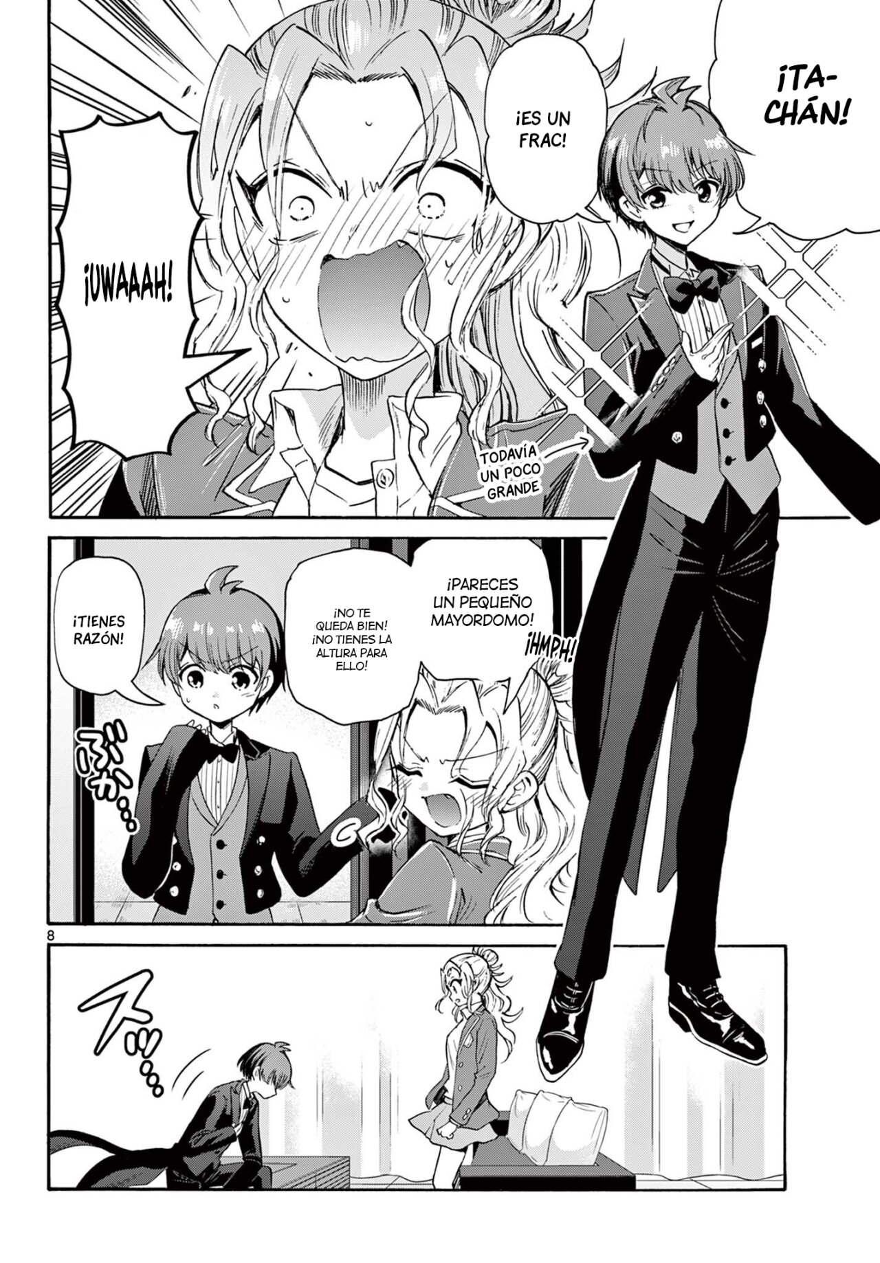 Mikadono Sanshimai wa Angai, Choroi Capitulo 54: Te apoyaremos página 9