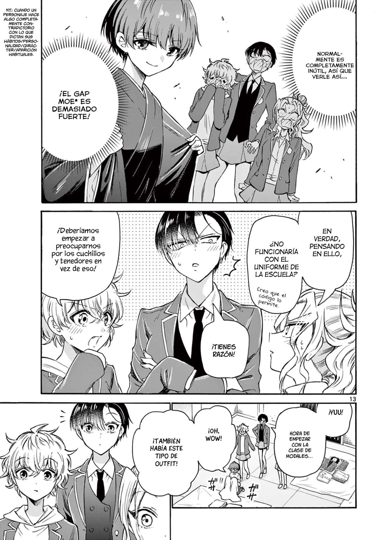 Mikadono Sanshimai wa Angai, Choroi Capitulo 54 página 14