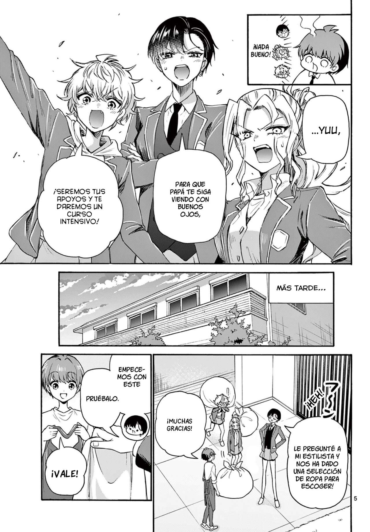 Mikadono Sanshimai wa Angai, Choroi Capitulo 54 página 6