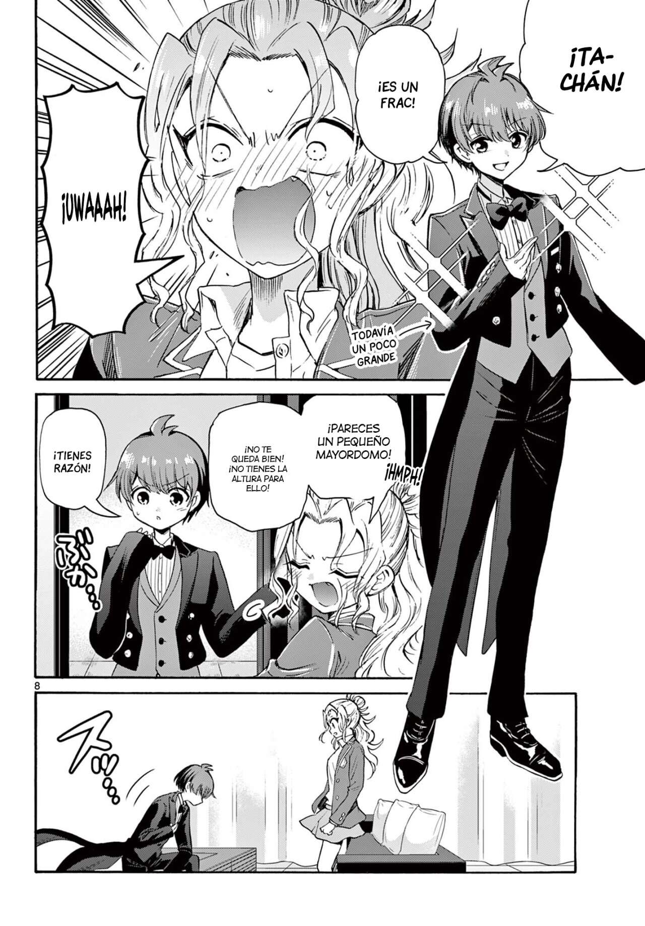 Mikadono Sanshimai wa Angai, Choroi Capitulo 54 página 9