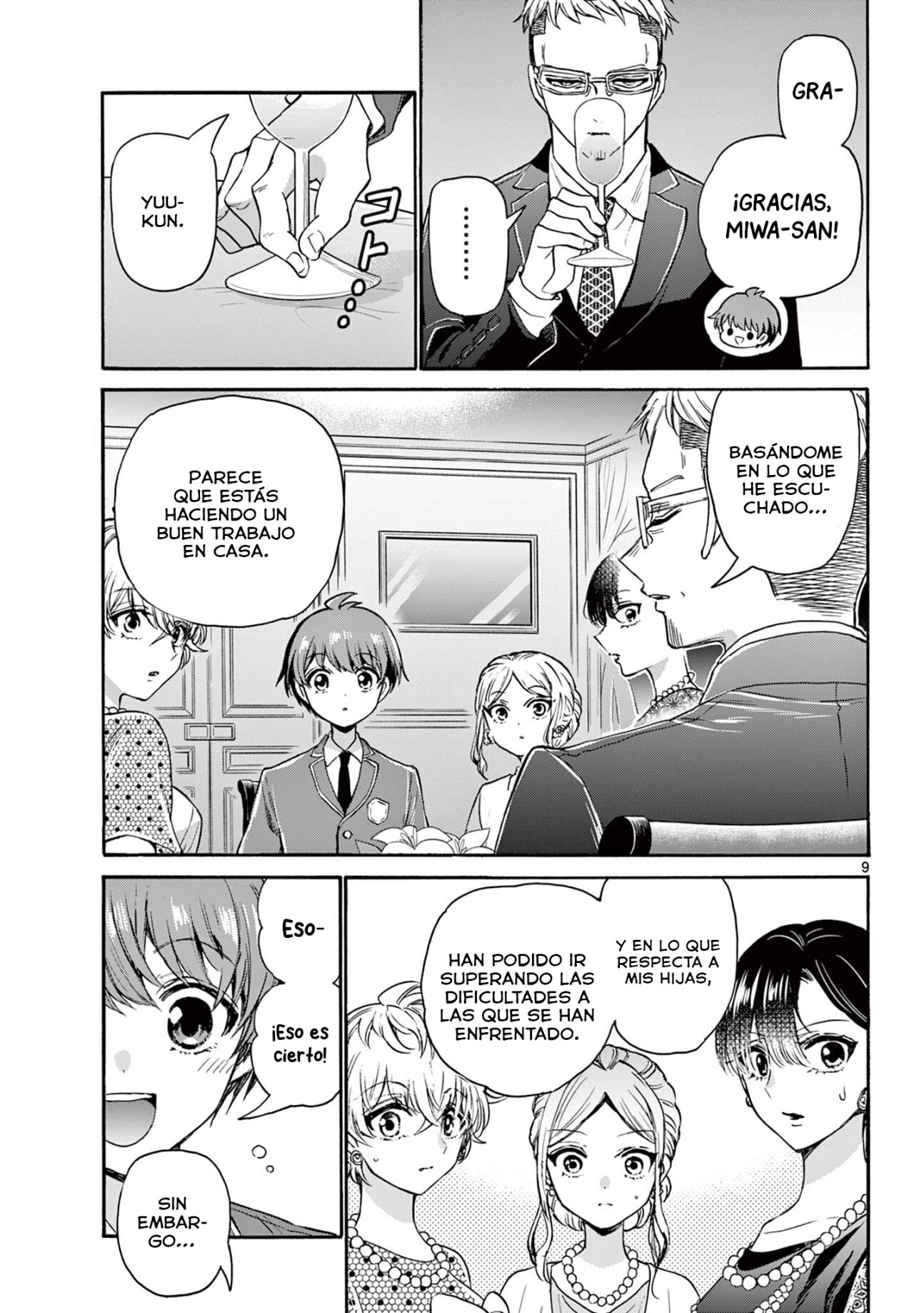Mikadono Sanshimai wa Angai, Choroi Capitulo 55: Eres el mismo de siempre página 10