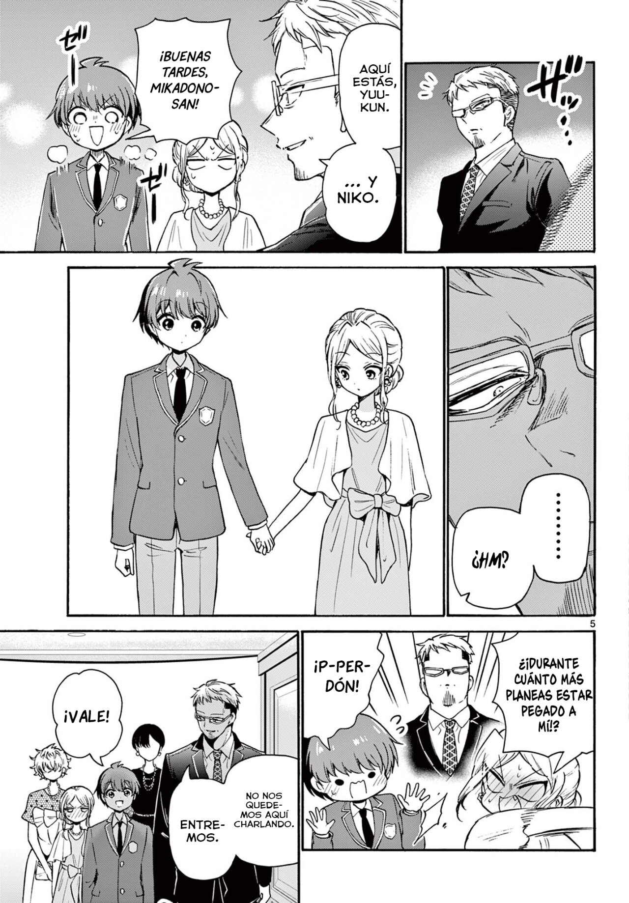 Mikadono Sanshimai wa Angai, Choroi Capitulo 55: Eres el mismo de siempre página 6