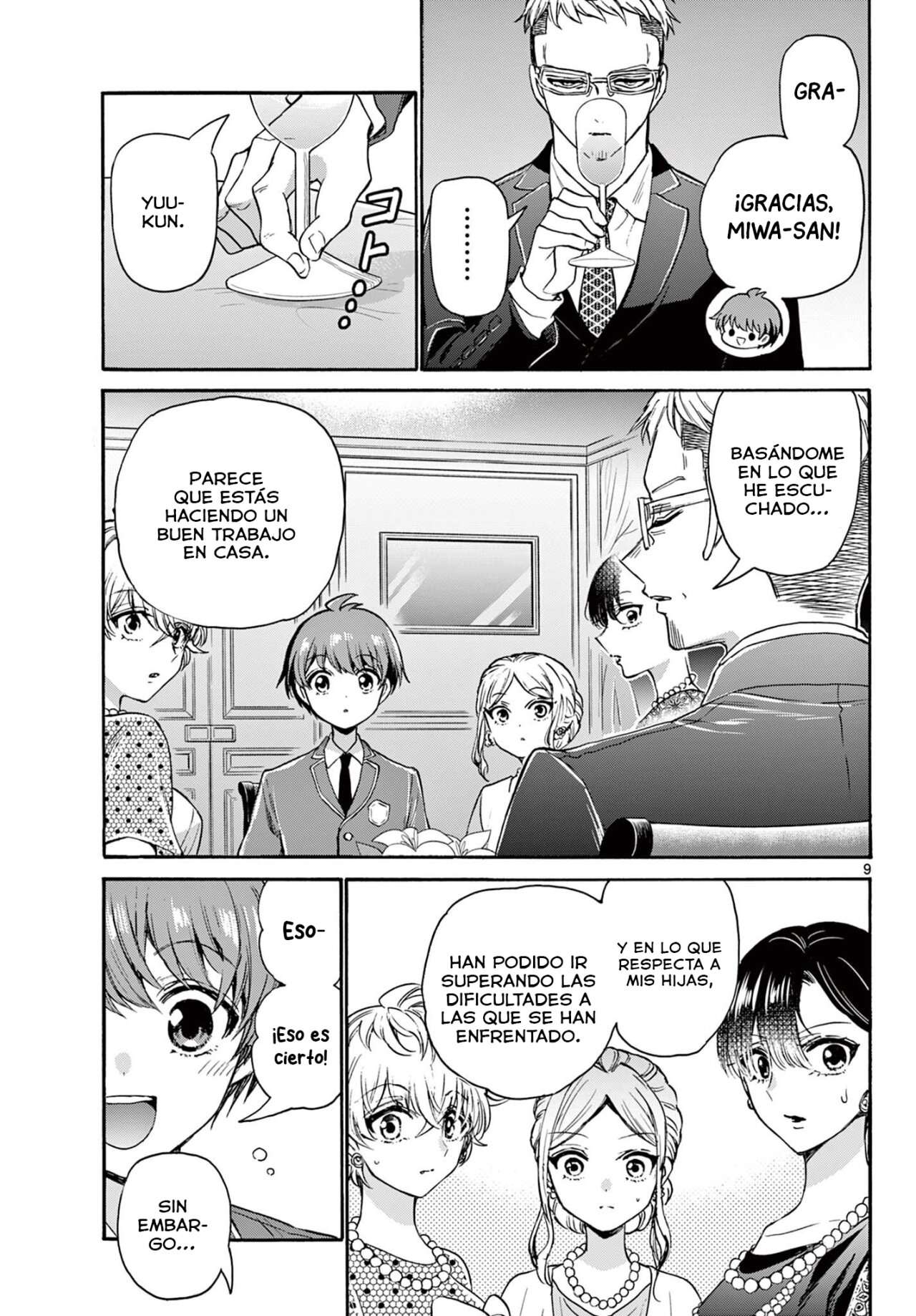 Mikadono Sanshimai wa Angai, Choroi Capitulo 55 página 10