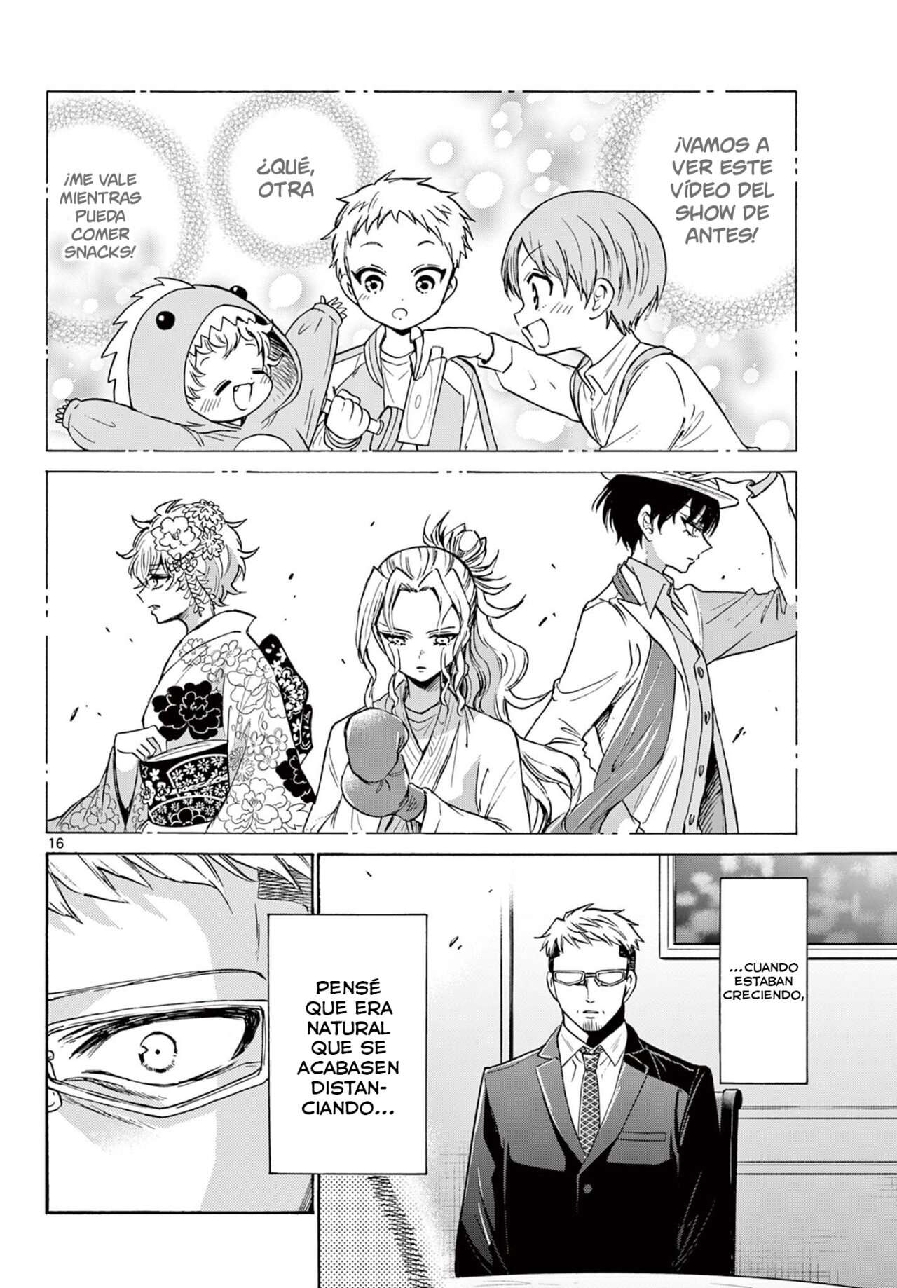 Mikadono Sanshimai wa Angai, Choroi Capitulo 55 página 16