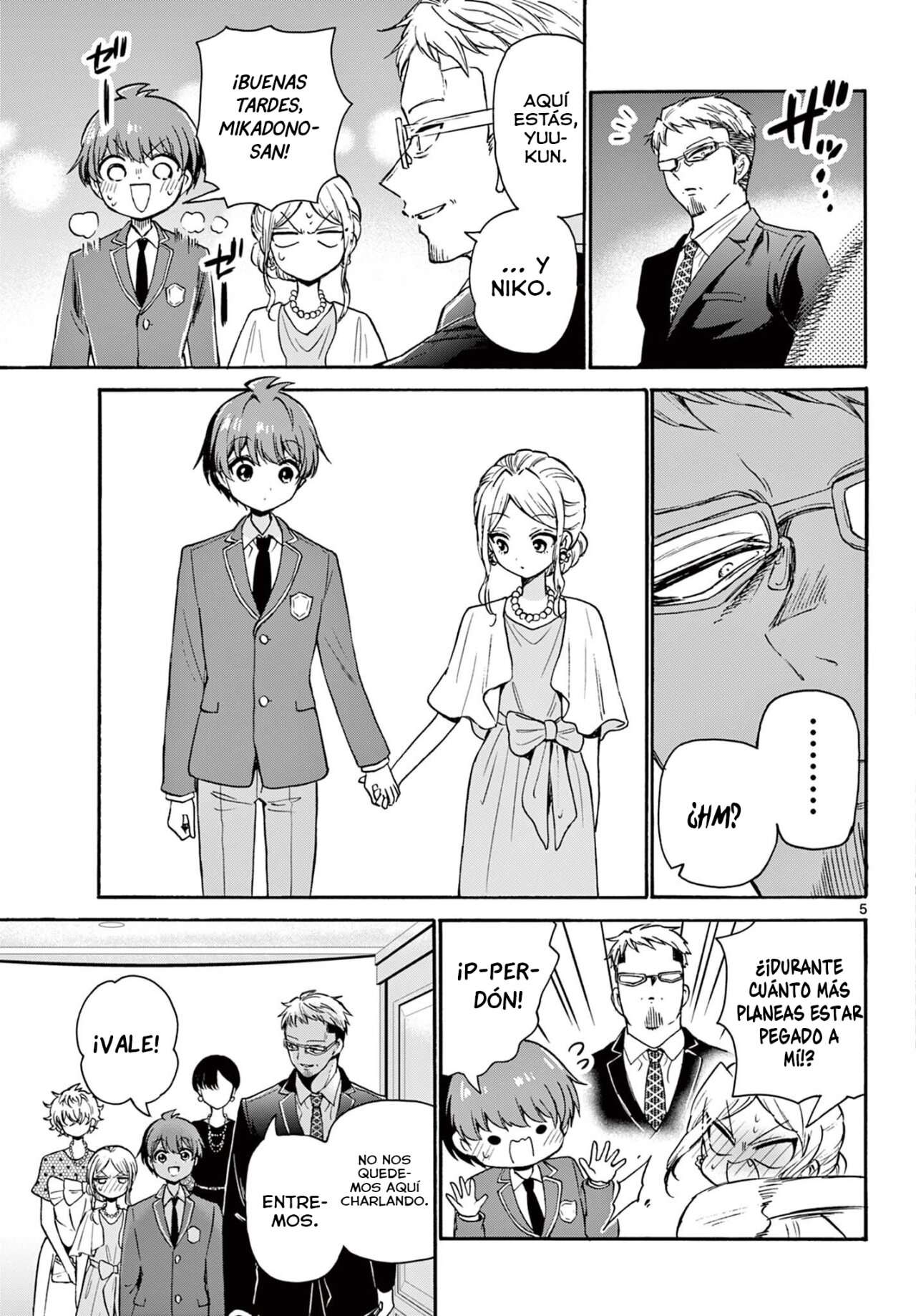 Mikadono Sanshimai wa Angai, Choroi Capitulo 55 página 6