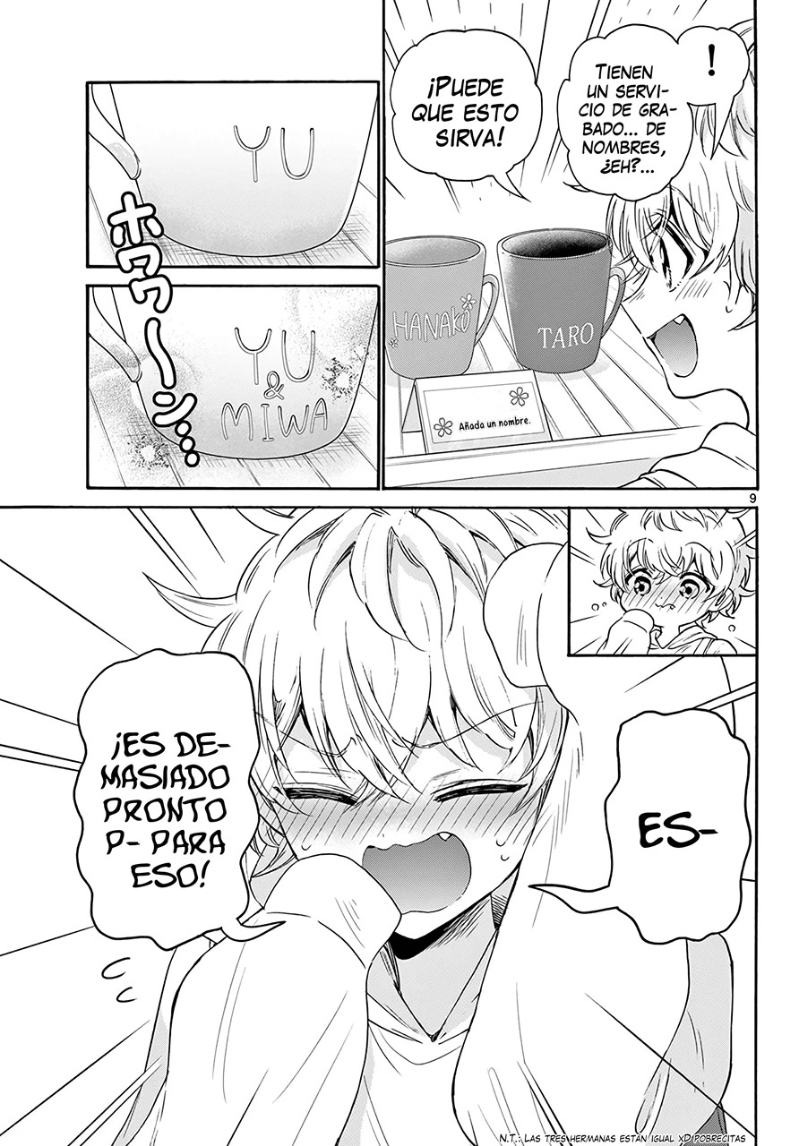 Mikadono Sanshimai wa Angai, Choroi Capitulo 57: Algo desde el corazón página 10