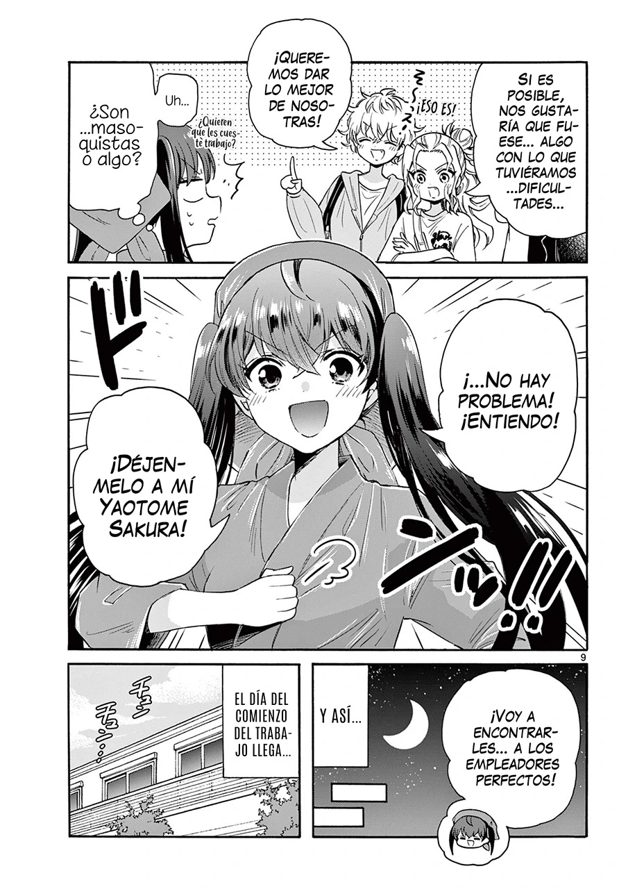 Mikadono Sanshimai wa Angai, Choroi Capitulo 59: Déjaselo a Sakura página 10