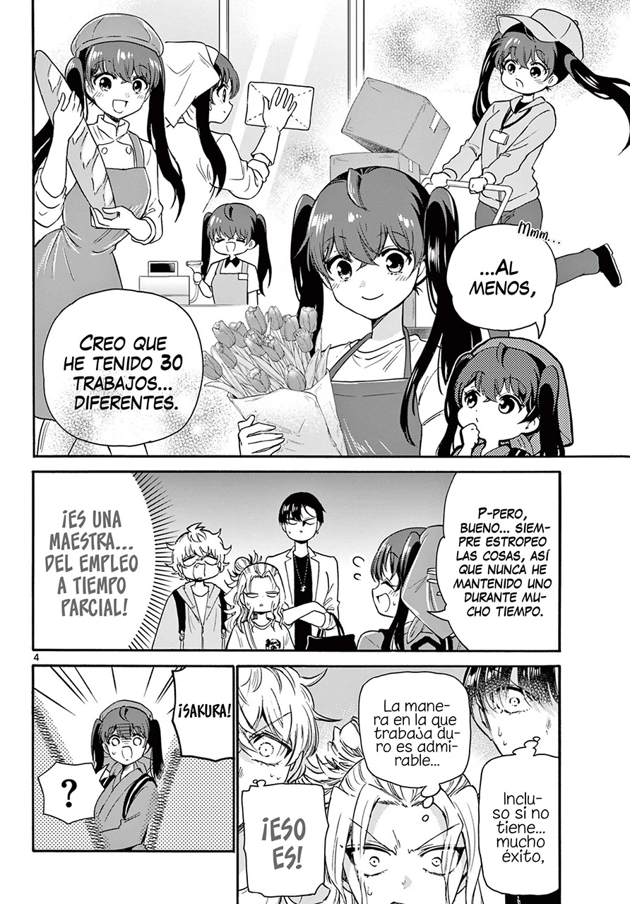 Mikadono Sanshimai wa Angai, Choroi Capitulo 59: Déjaselo a Sakura página 5