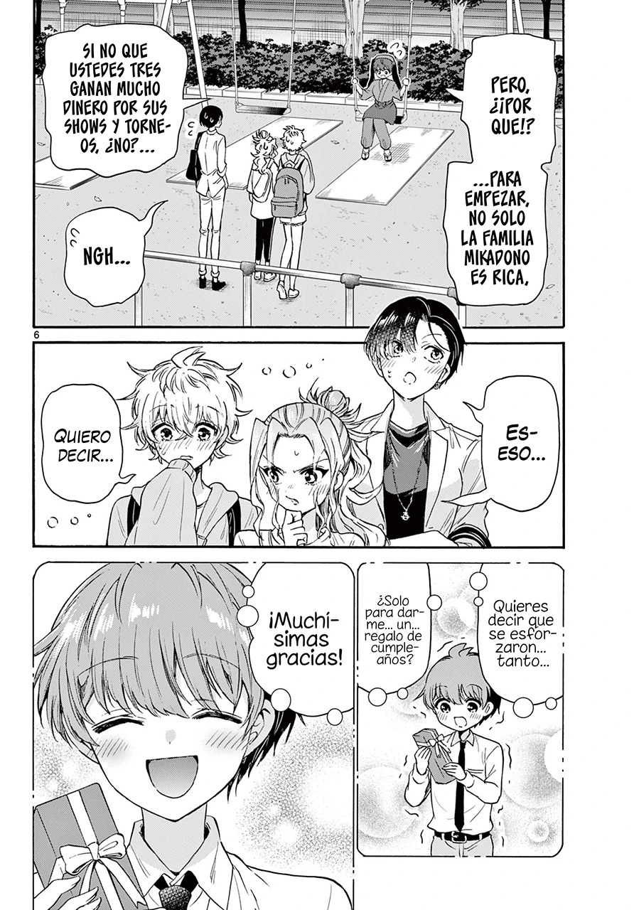 Mikadono Sanshimai wa Angai, Choroi Capitulo 59: Déjaselo a Sakura página 7