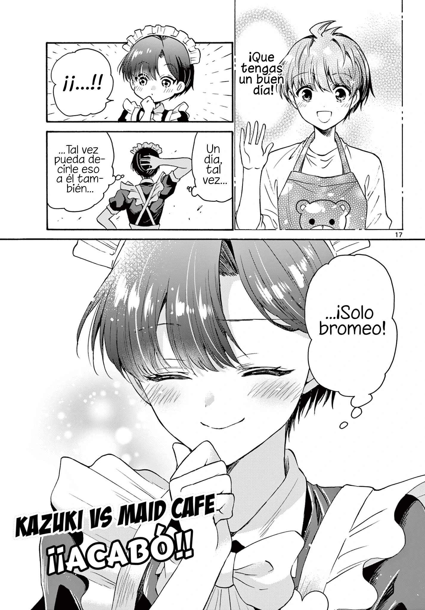 Mikadono Sanshimai wa Angai, Choroi Capitulo 61: Kazuki, la maid. página 19