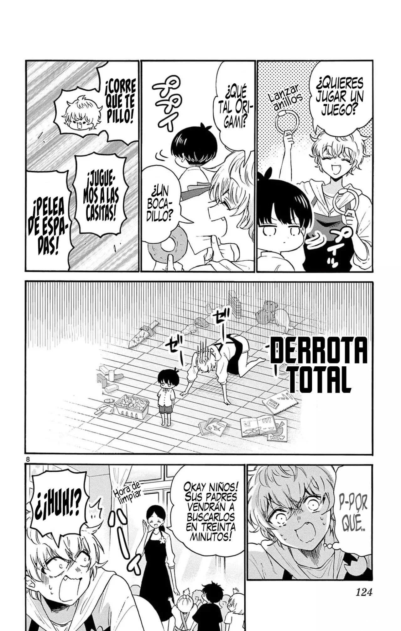 Mikadono Sanshimai wa Angai, Choroi Capitulo 63: Señorita Miwa la trabajodora de la guarderia página 10