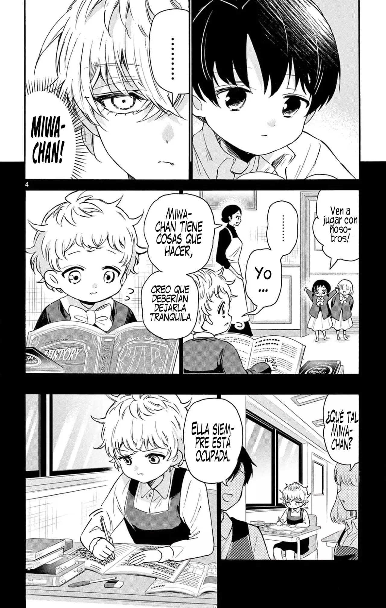 Mikadono Sanshimai wa Angai, Choroi Capitulo 63: Señorita Miwa la trabajodora de la guarderia página 6