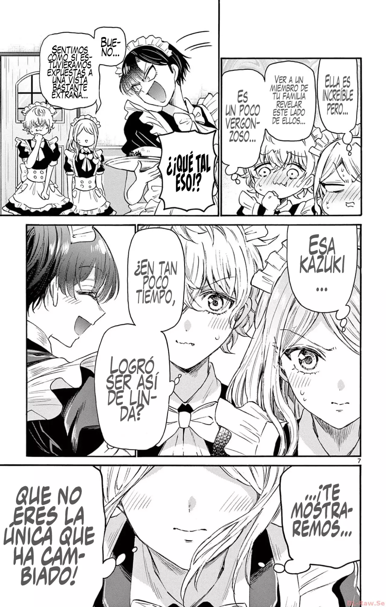 Mikadono Sanshimai wa Angai, Choroi Capitulo 64: Las tres agradables hermanas página 10