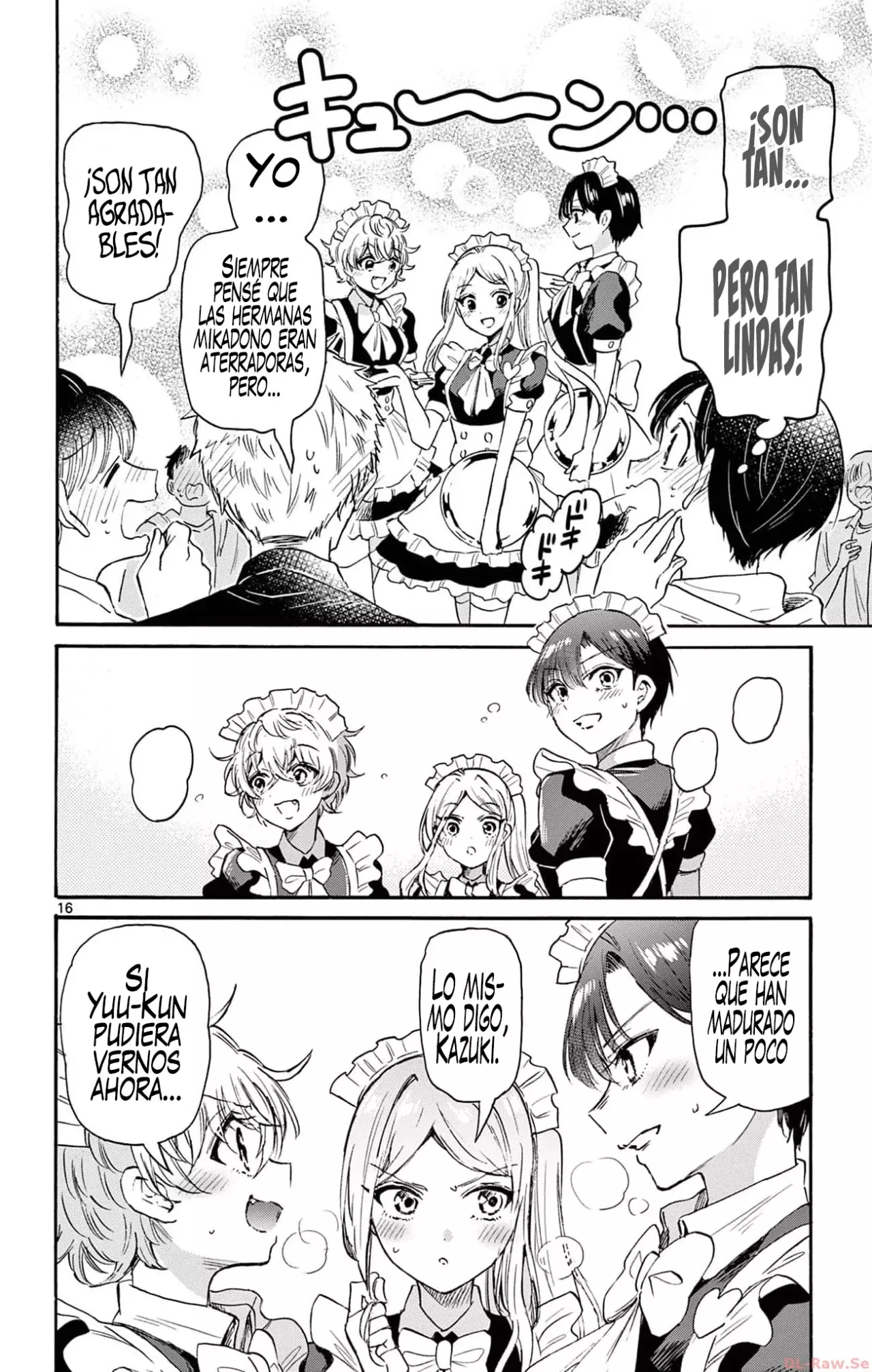 Mikadono Sanshimai wa Angai, Choroi Capitulo 64: Las tres agradables hermanas página 18