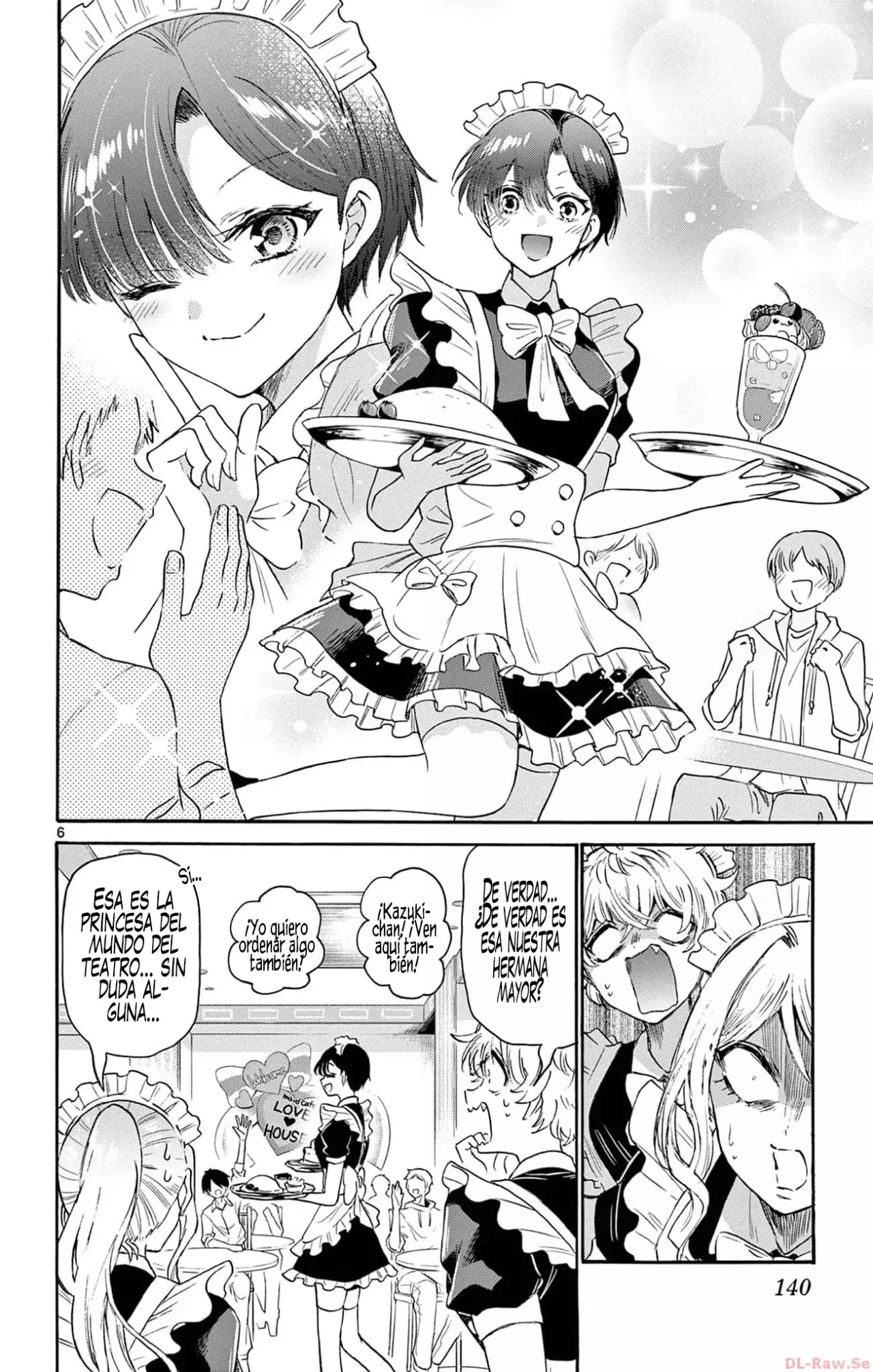 Mikadono Sanshimai wa Angai, Choroi Capitulo 64: Las tres agradables hermanas página 9