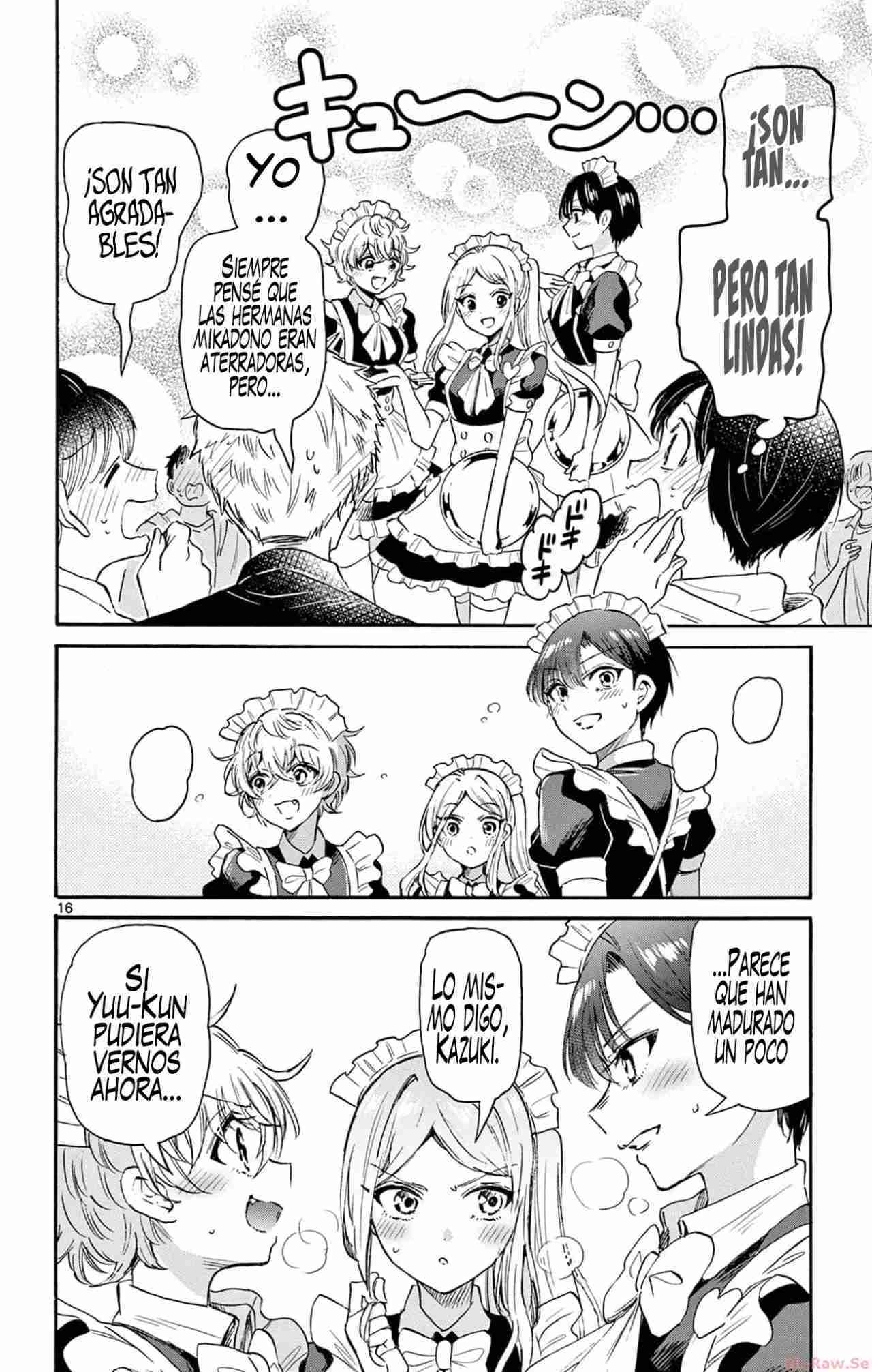 Mikadono Sanshimai wa Angai, Choroi Capitulo 64 página 18