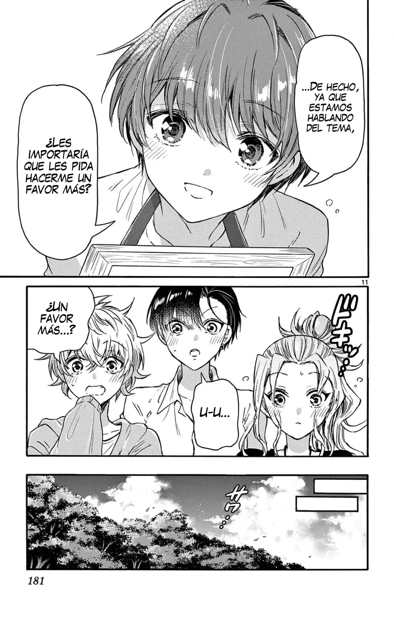 Mikadono Sanshimai wa Angai, Choroi Capitulo 66: Un día de nuevos comienzos página 14