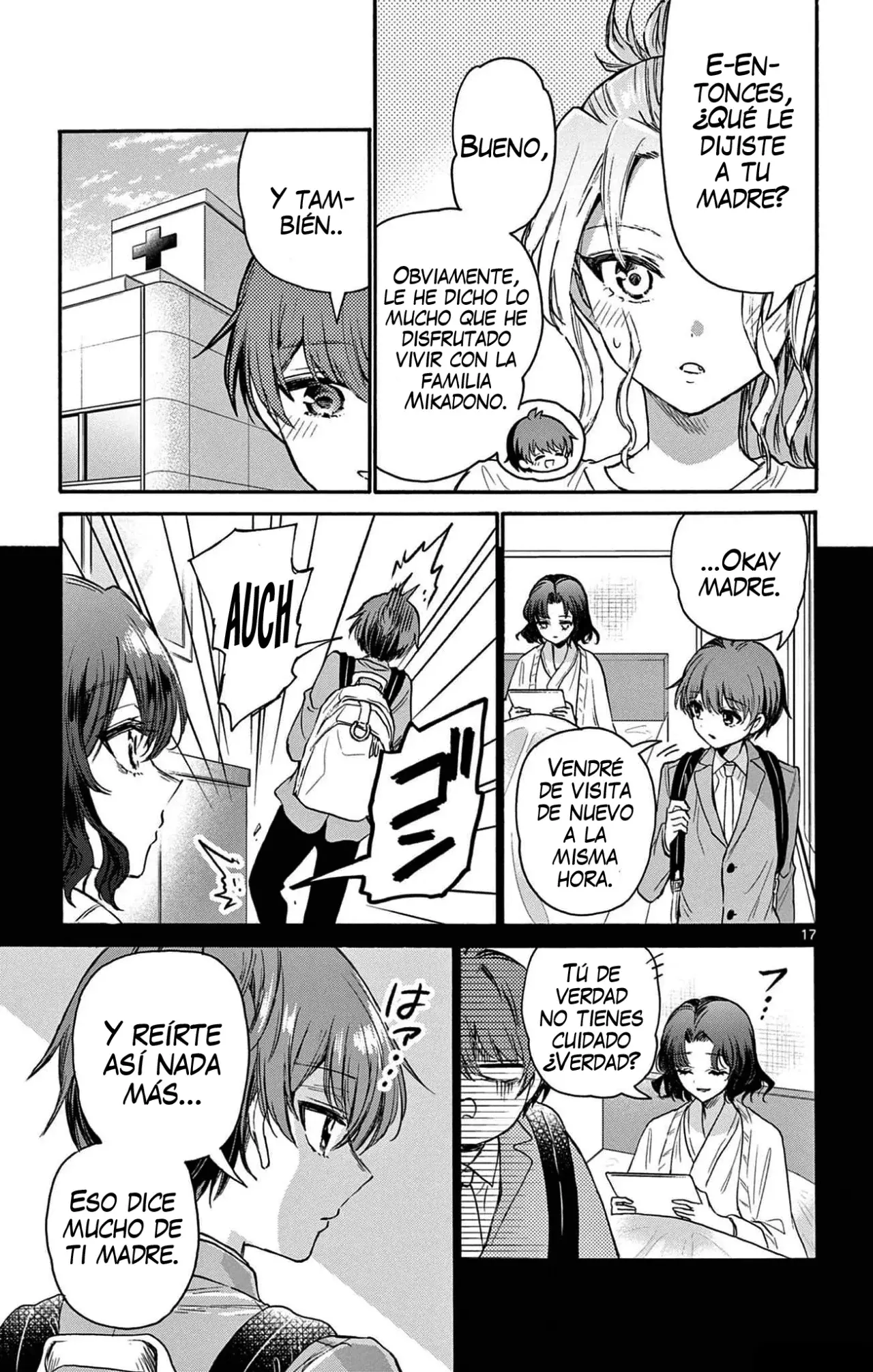 Mikadono Sanshimai wa Angai, Choroi Capitulo 66: Un día de nuevos comienzos página 20