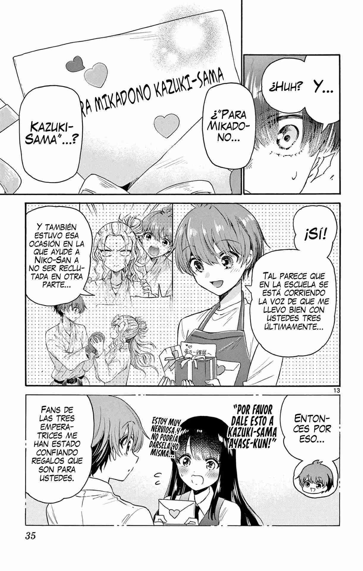 Mikadono Sanshimai wa Angai, Choroi Capitulo 68 página 16