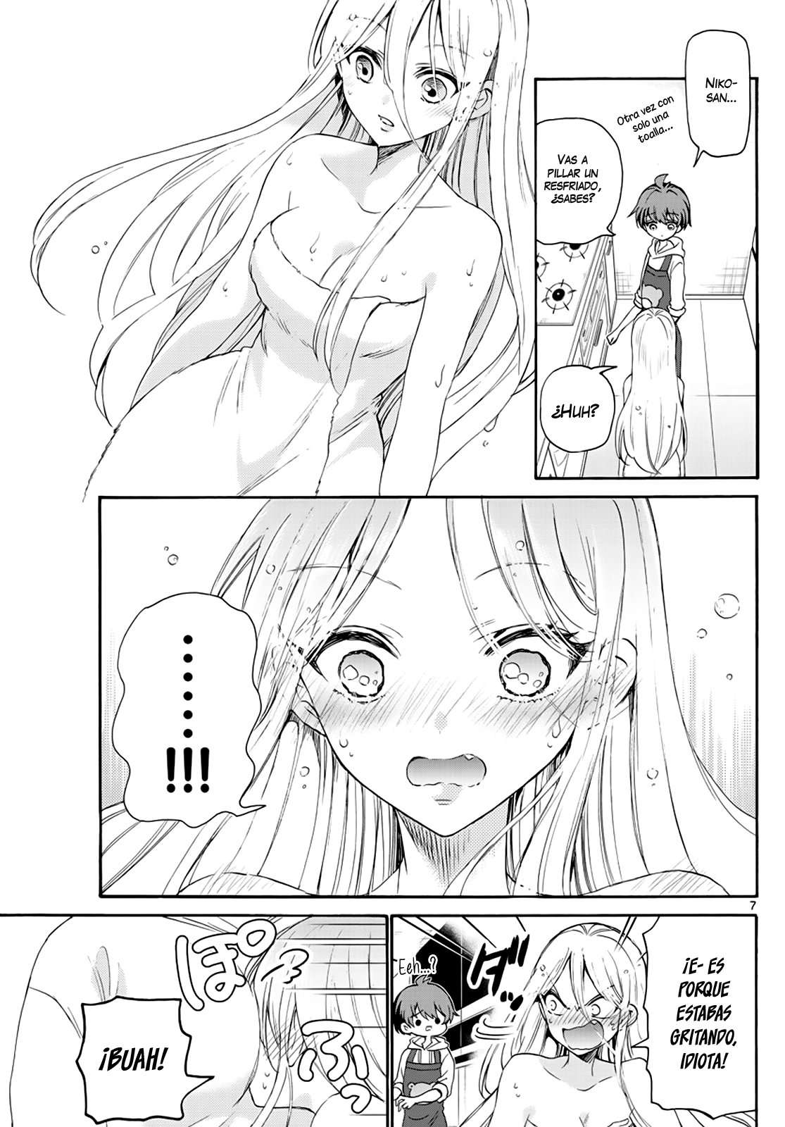 Mikadono Sanshimai wa Angai, Choroi Capitulo 7 página 9