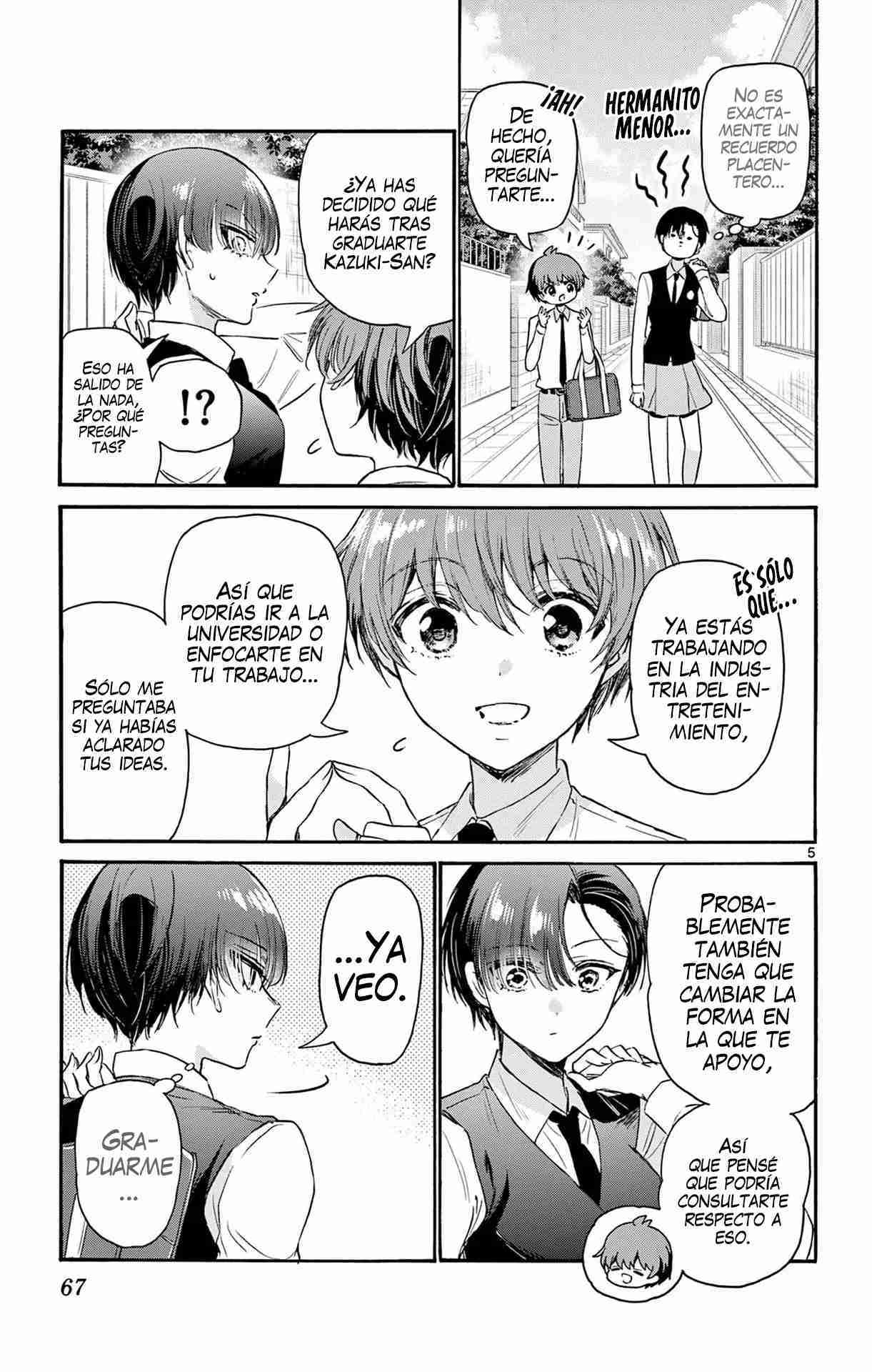Mikadono Sanshimai wa Angai, Choroi Capitulo 70 página 8
